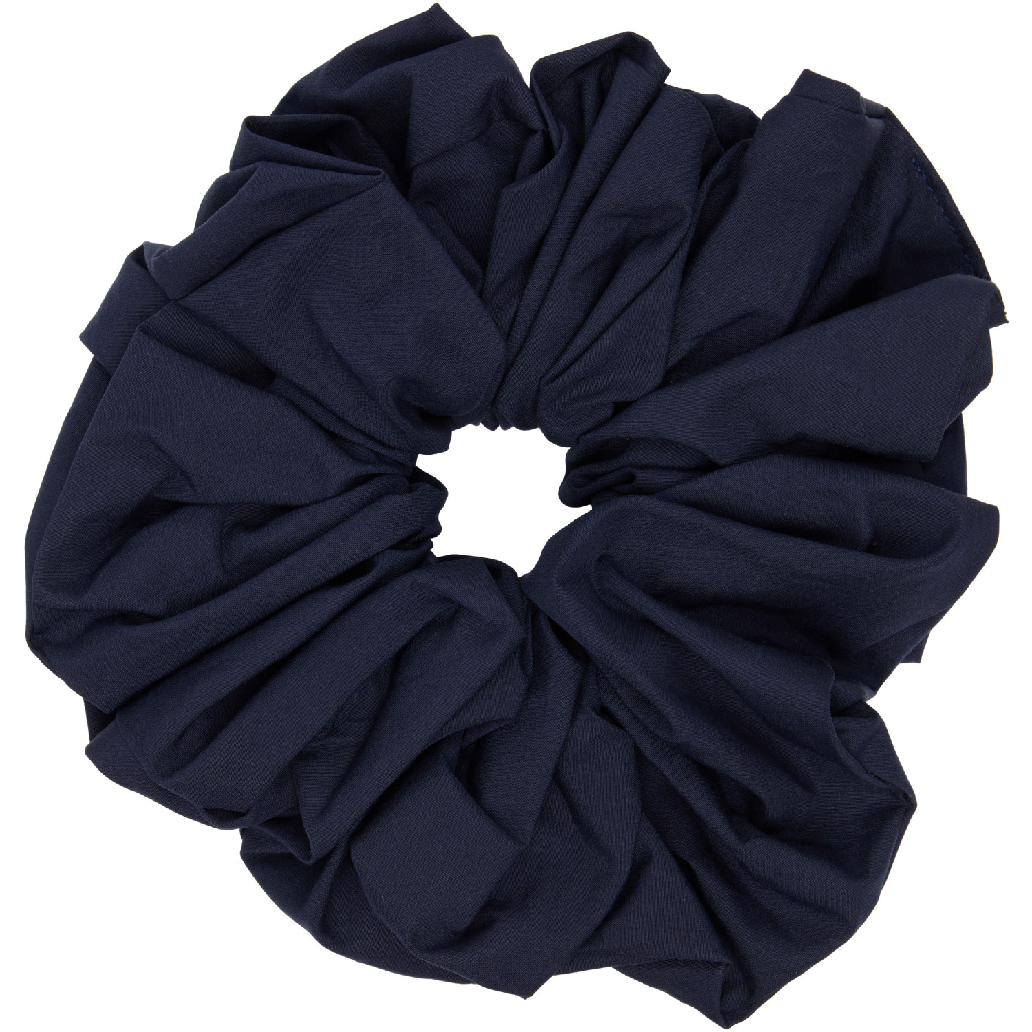 Maryam Nassir Zadeh Navy Camellia Scrunchie