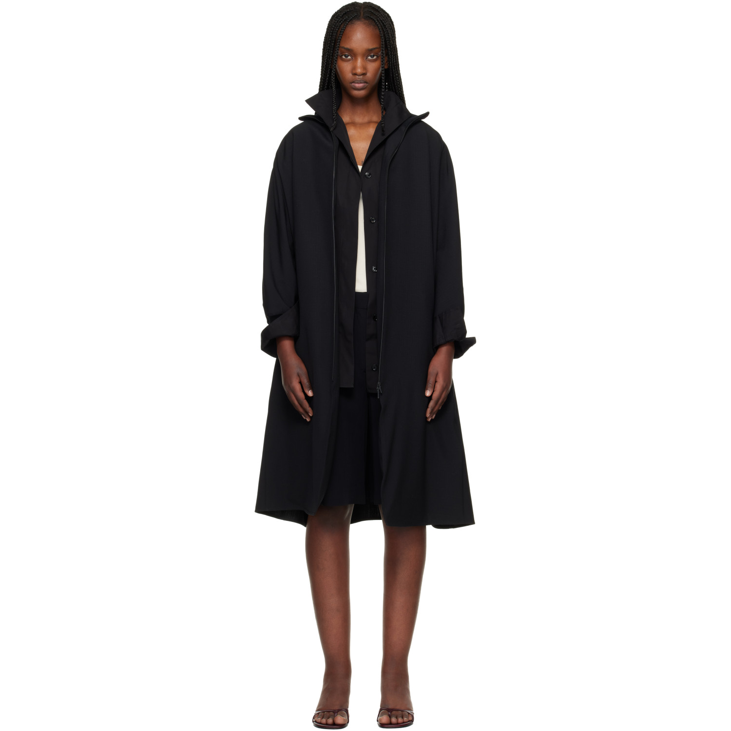 Fear of God Black Shirt Midi Dress