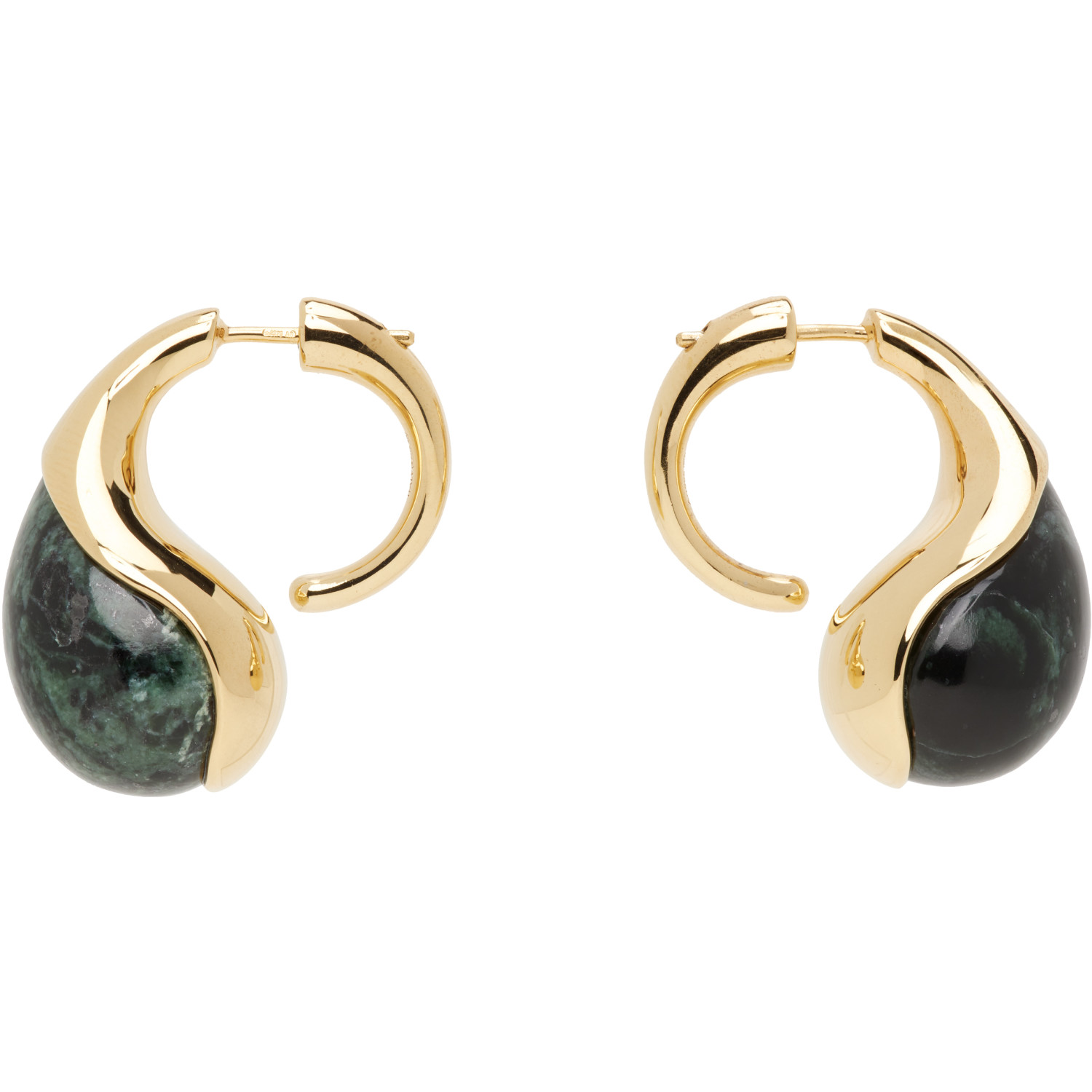 Bottega Veneta Drop Marble Earrings