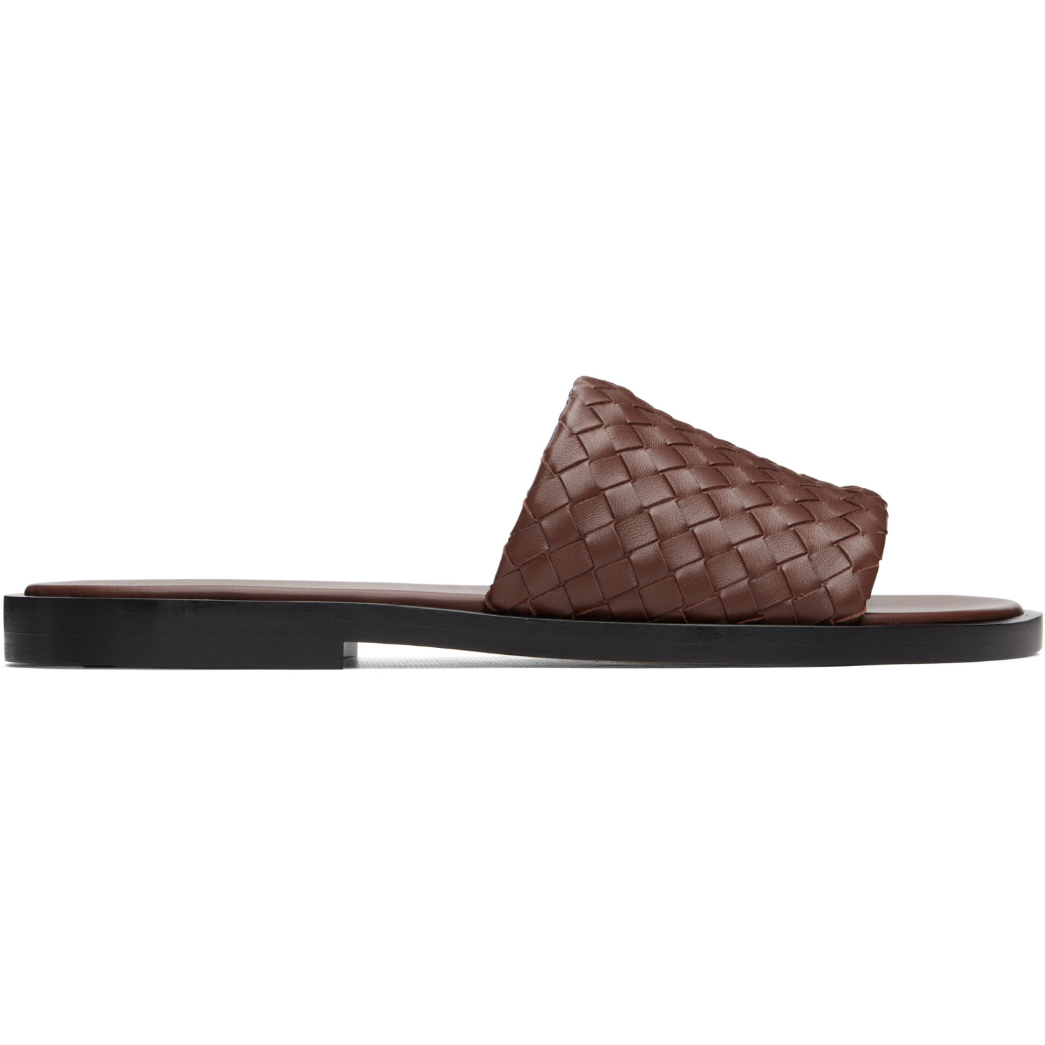 Bottega Veneta Brown Elio Sandals