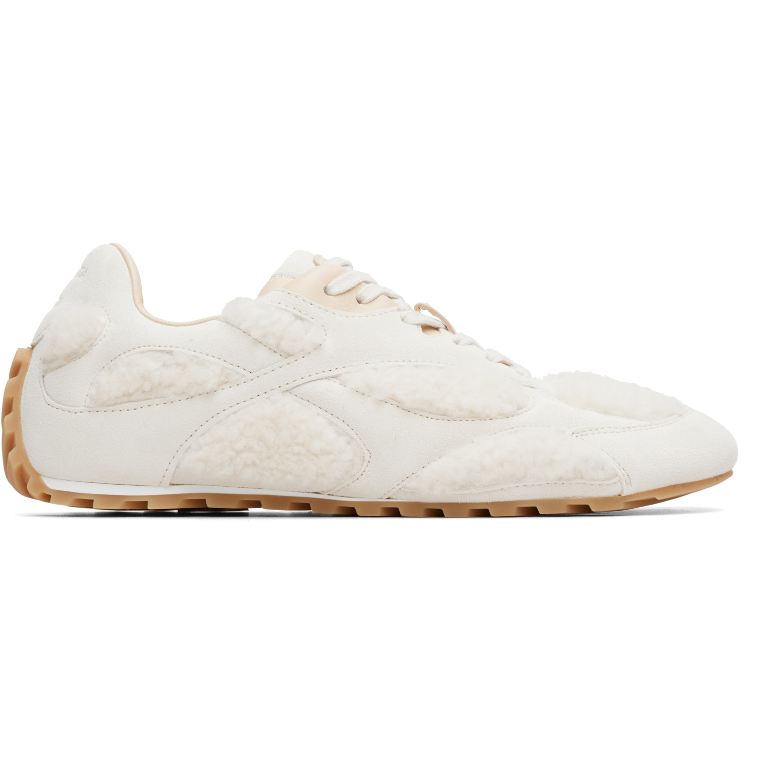 Bottega Veneta Off-White Orbit Flash Sneakers