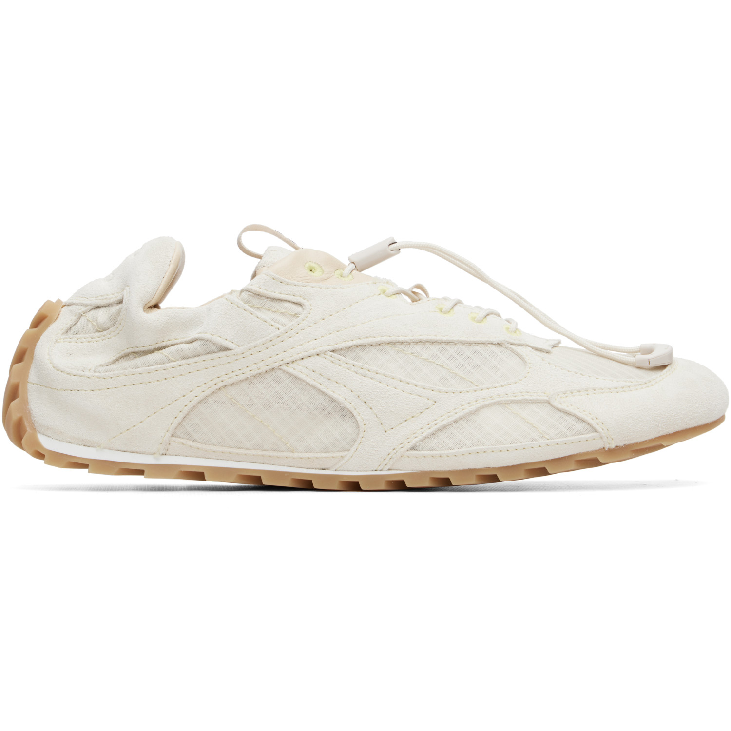 Bottega Veneta Off-White Orbit Flash Sneakers