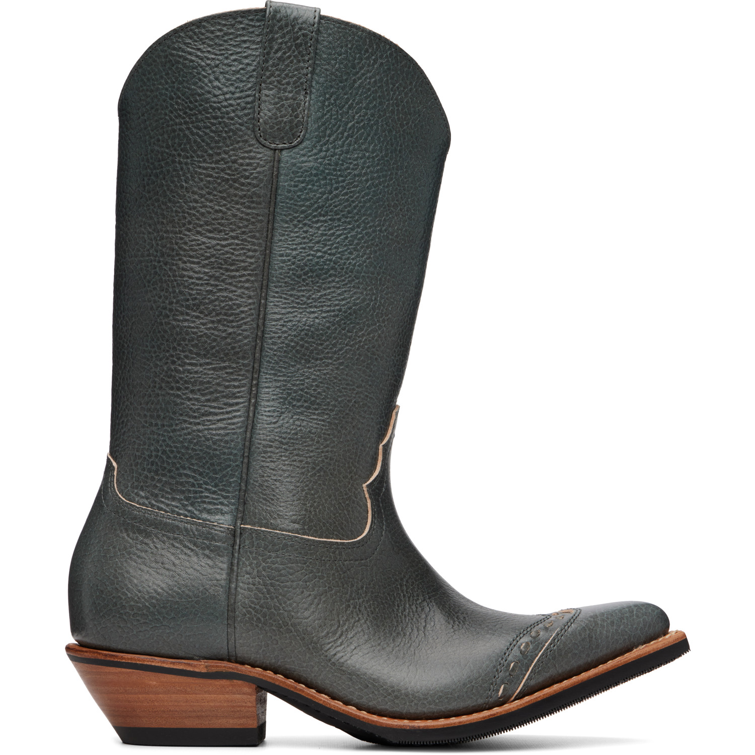 OUR LEGACY Gray Consultant Boots