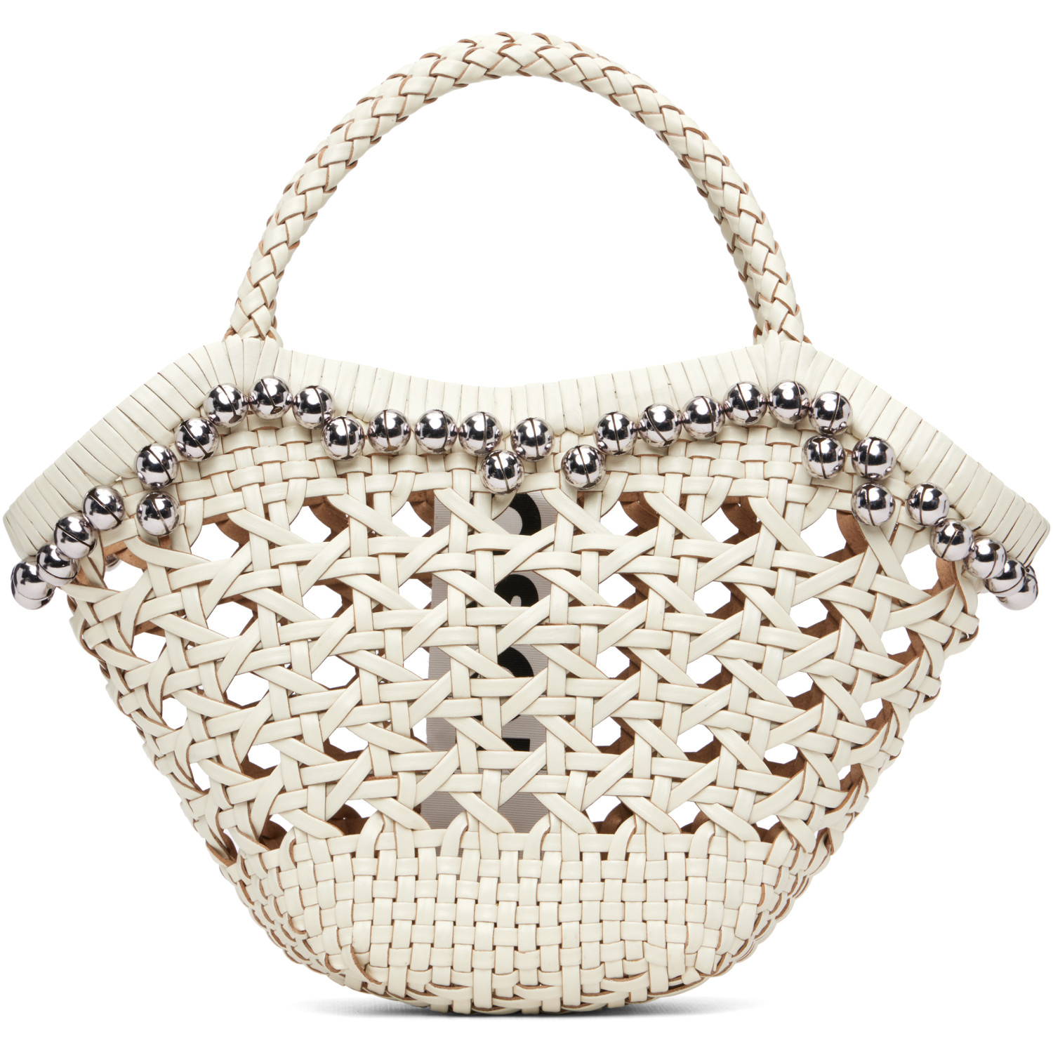 OSOI Off-White Lip Bag
