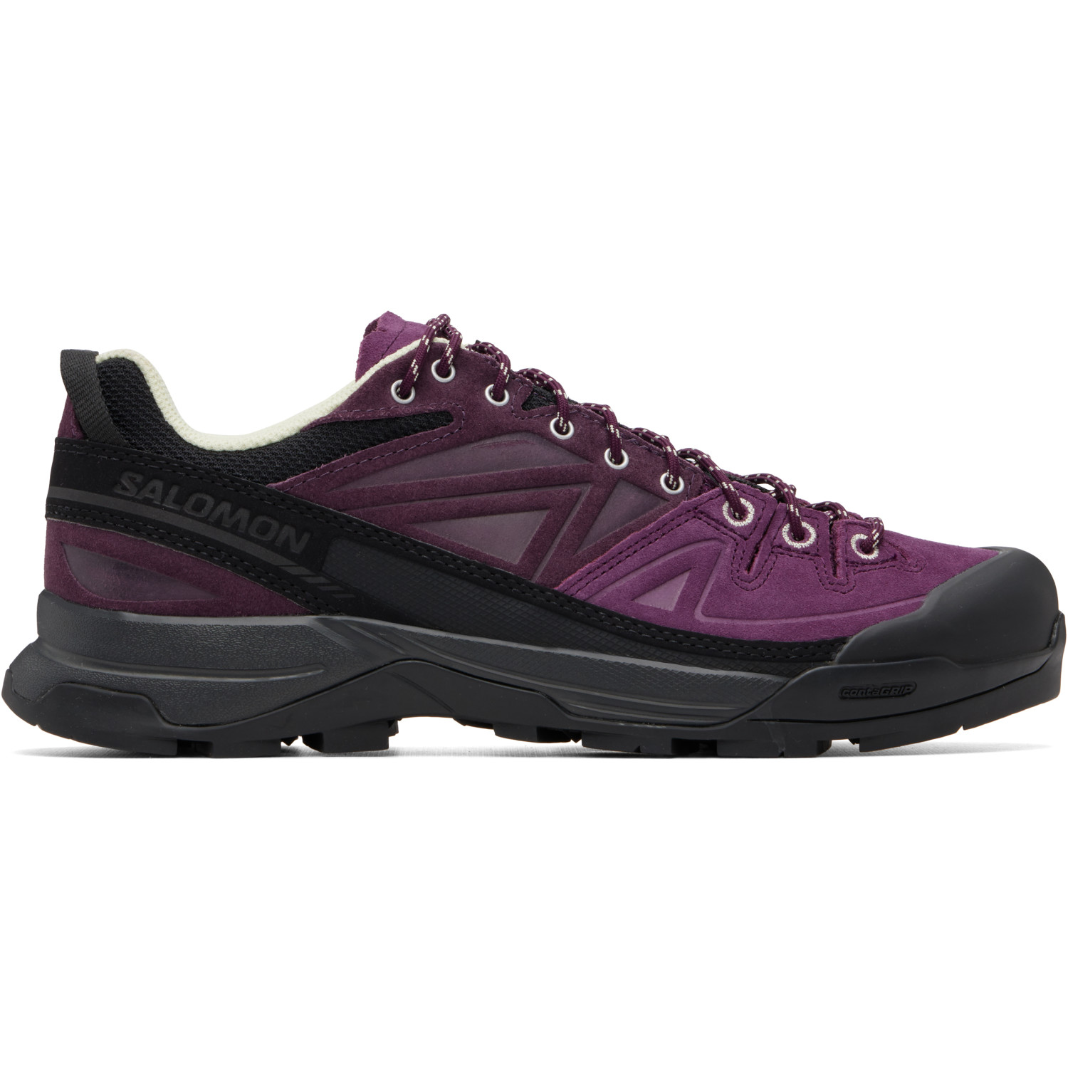 Salomon Purple X-Alp Leather Sneakers