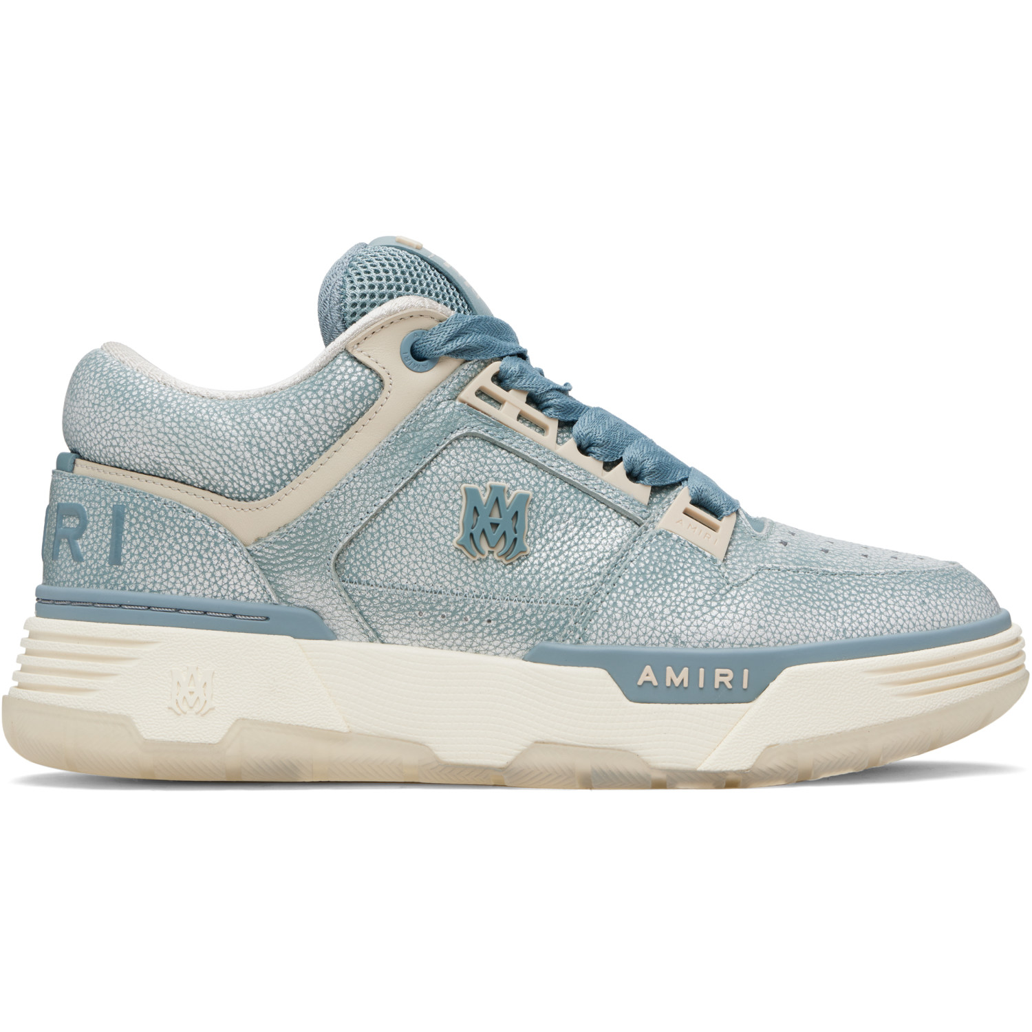 AMIRI Blue Pebbled MA-1 Sneakers