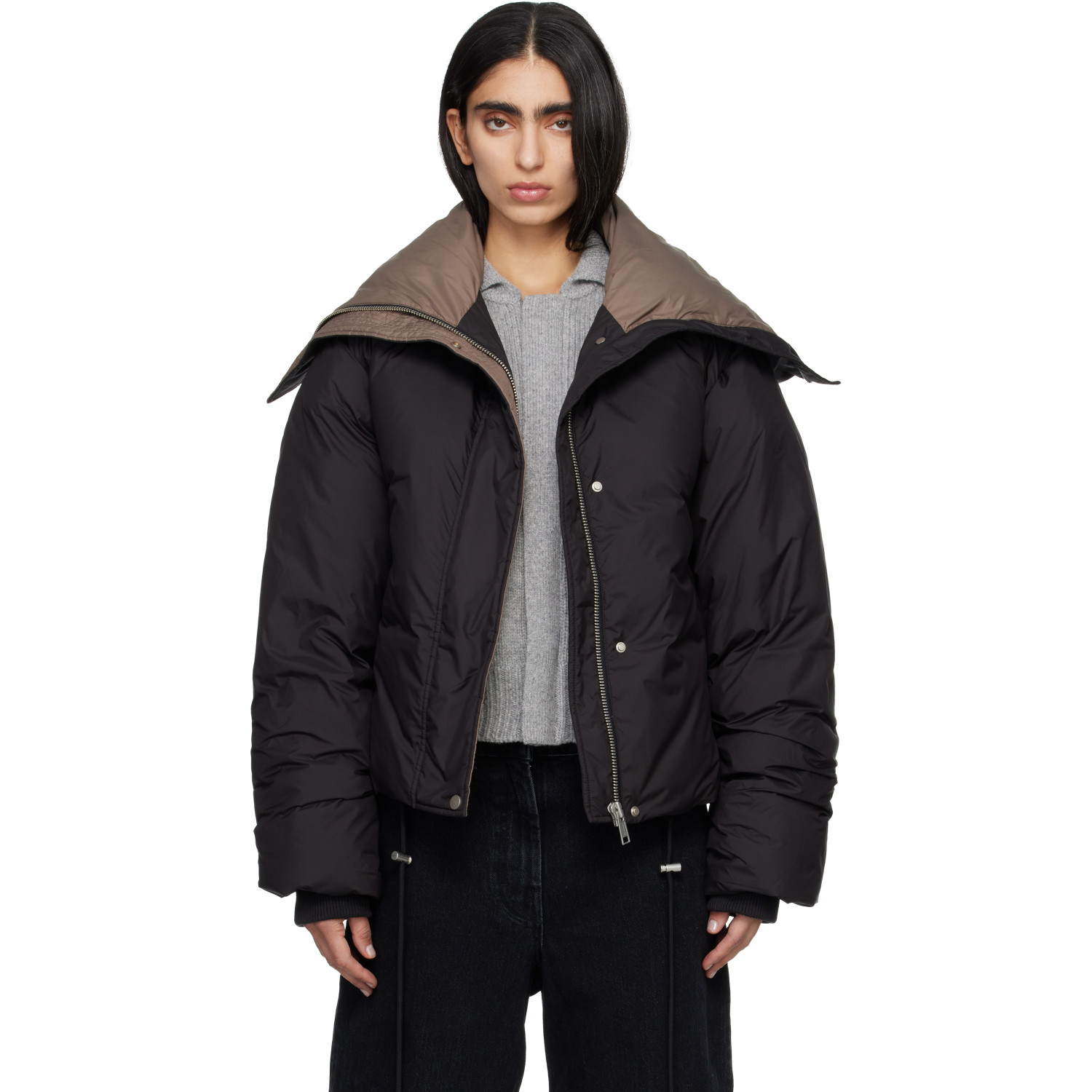 Entire Studios Black Kelly Down Jacket