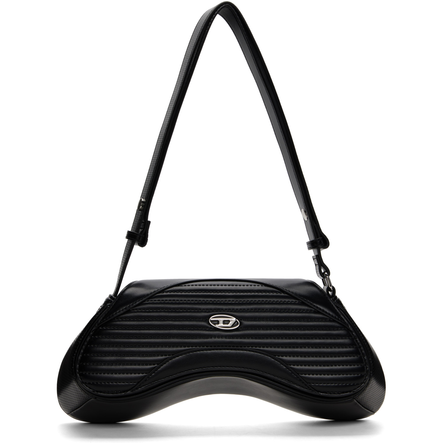 Diesel Black Play Crossbody Bag