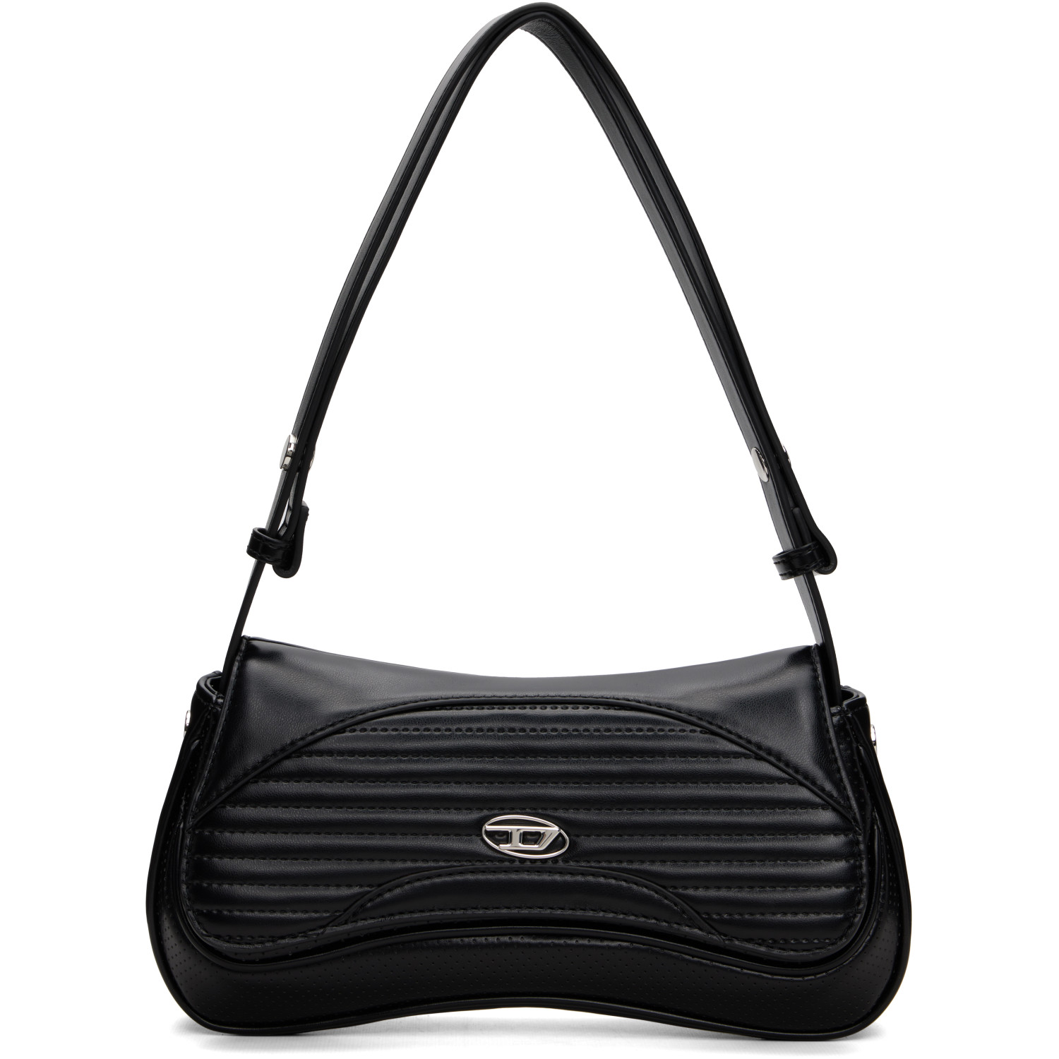 Diesel Black Play Clutch Bag