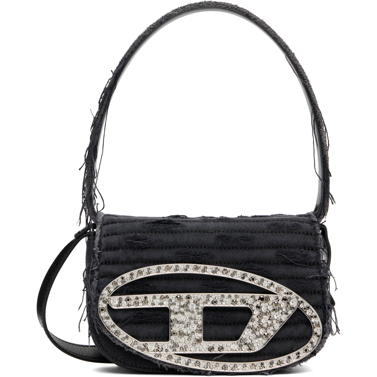 Diesel Black 1DR-Iconic Shoulder Bag