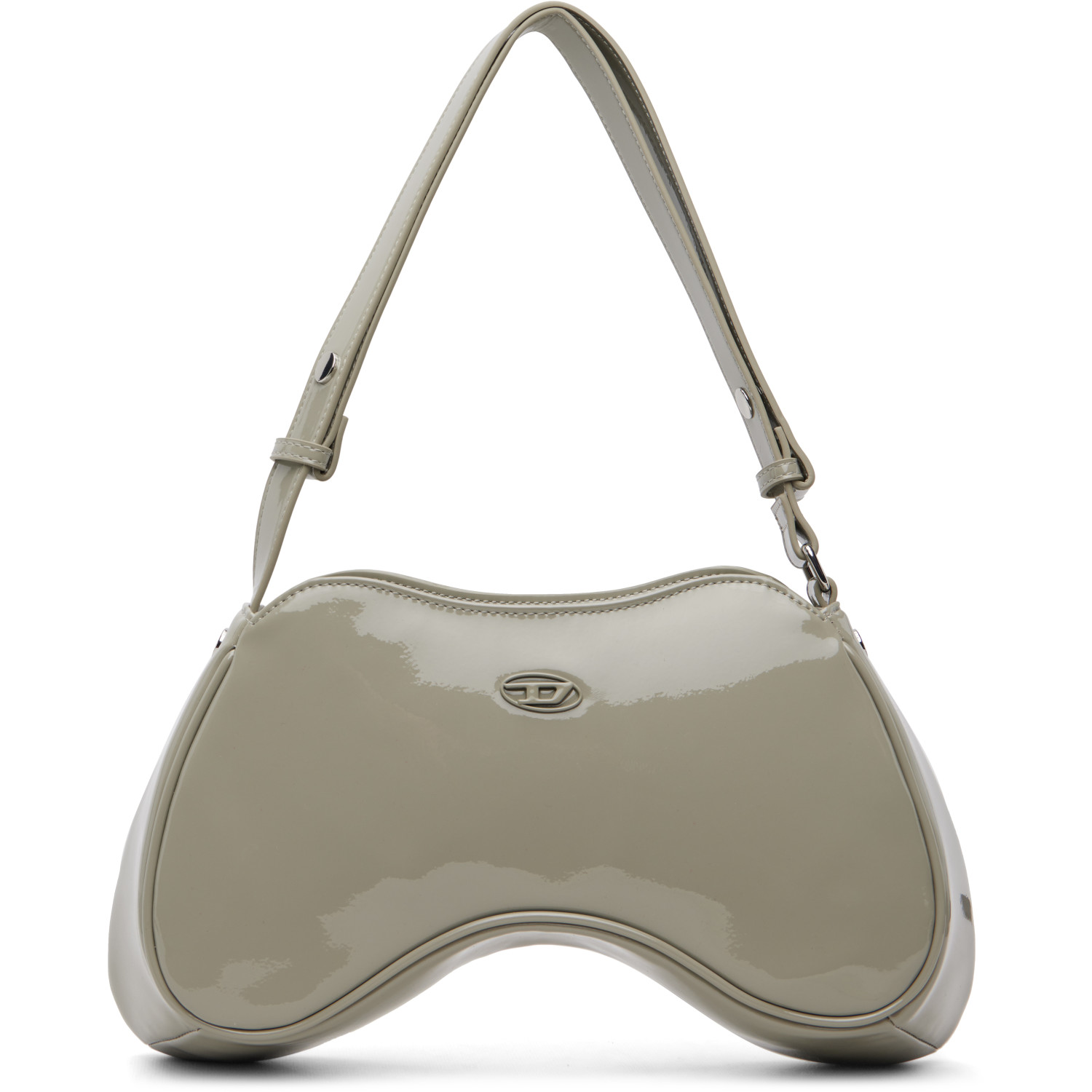 Diesel Taupe Play Shoulder Bag