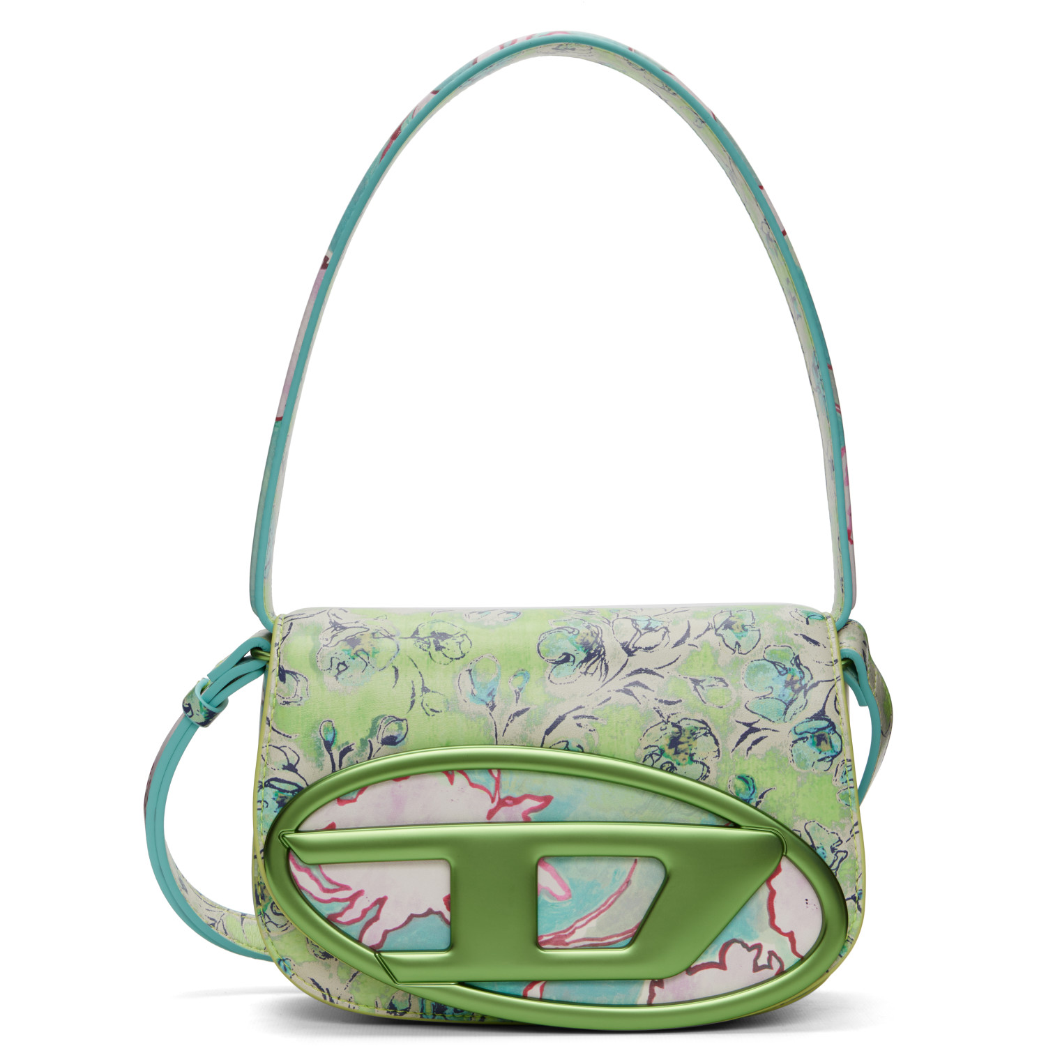 Diesel Green 1DR-Iconic Shoulder Bag
