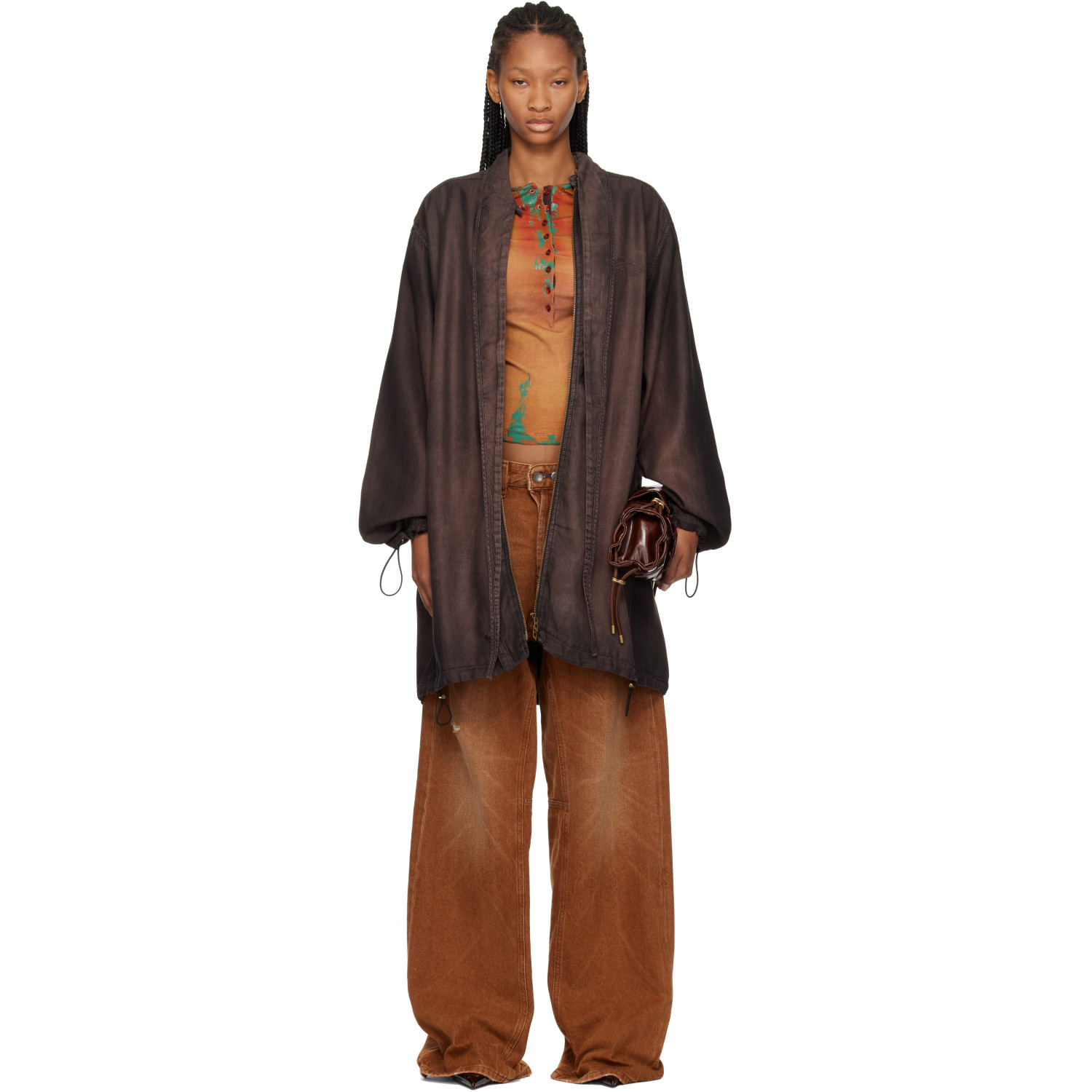 Diesel Brown De-Troit-S Jacket