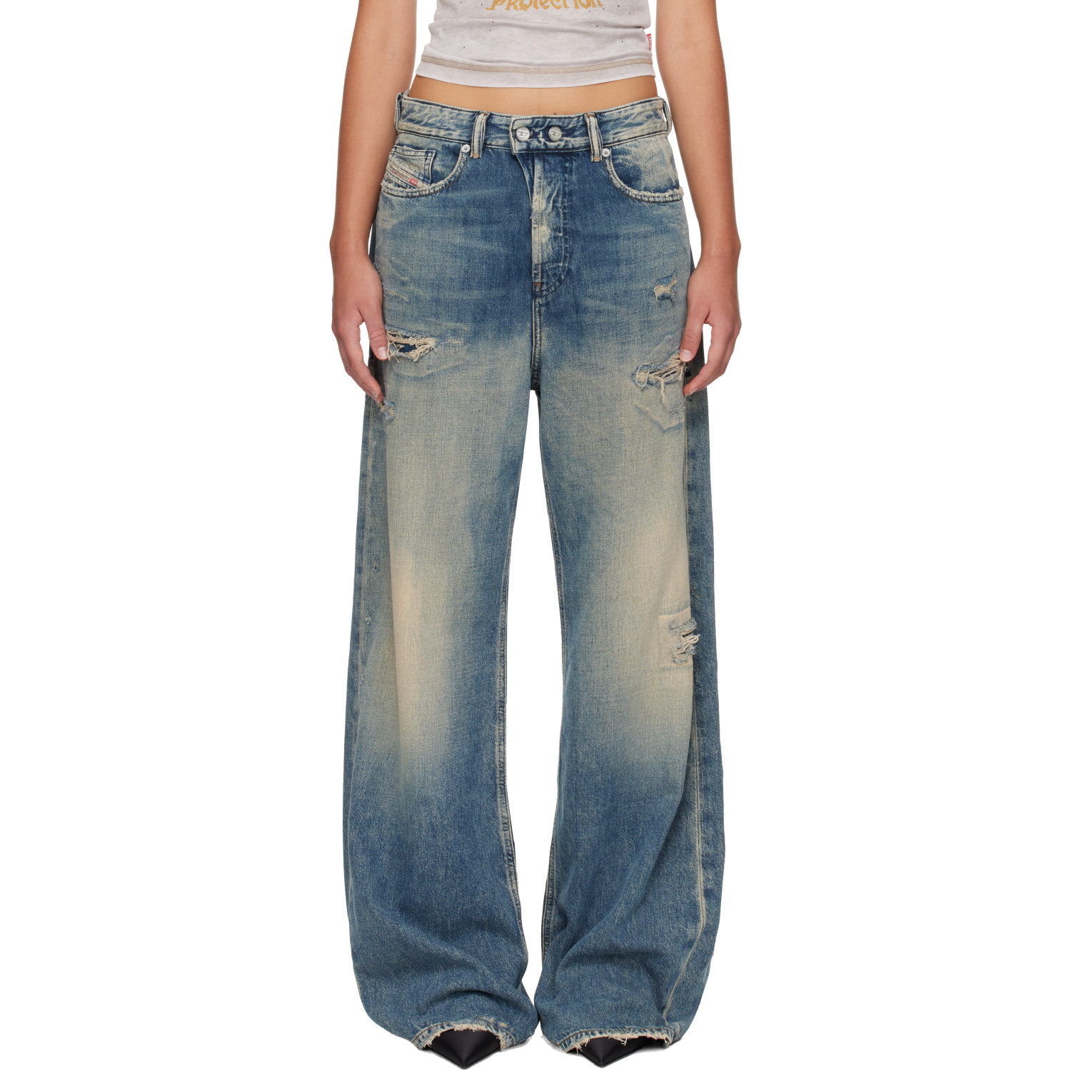 Diesel Blue Relaxed 1996 D-Sire Jeans