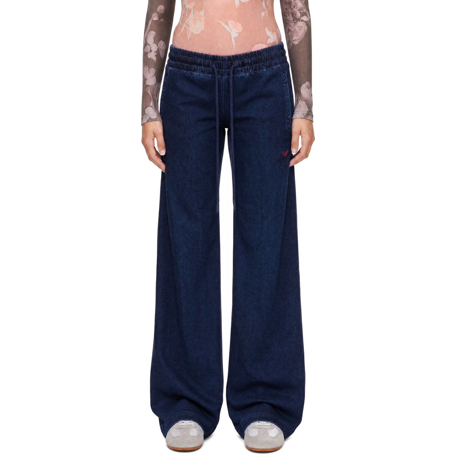 Diesel Blue Relaxed Low Waist 2078 D-Ainty Joggjeans Lounge Pants