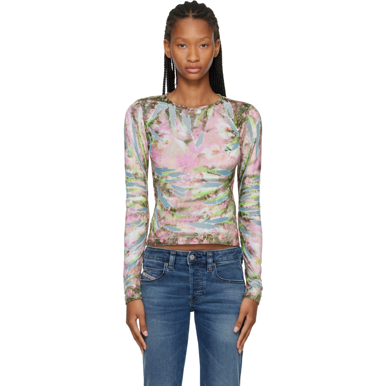 Diesel Multicolor T-Alia T-shirt