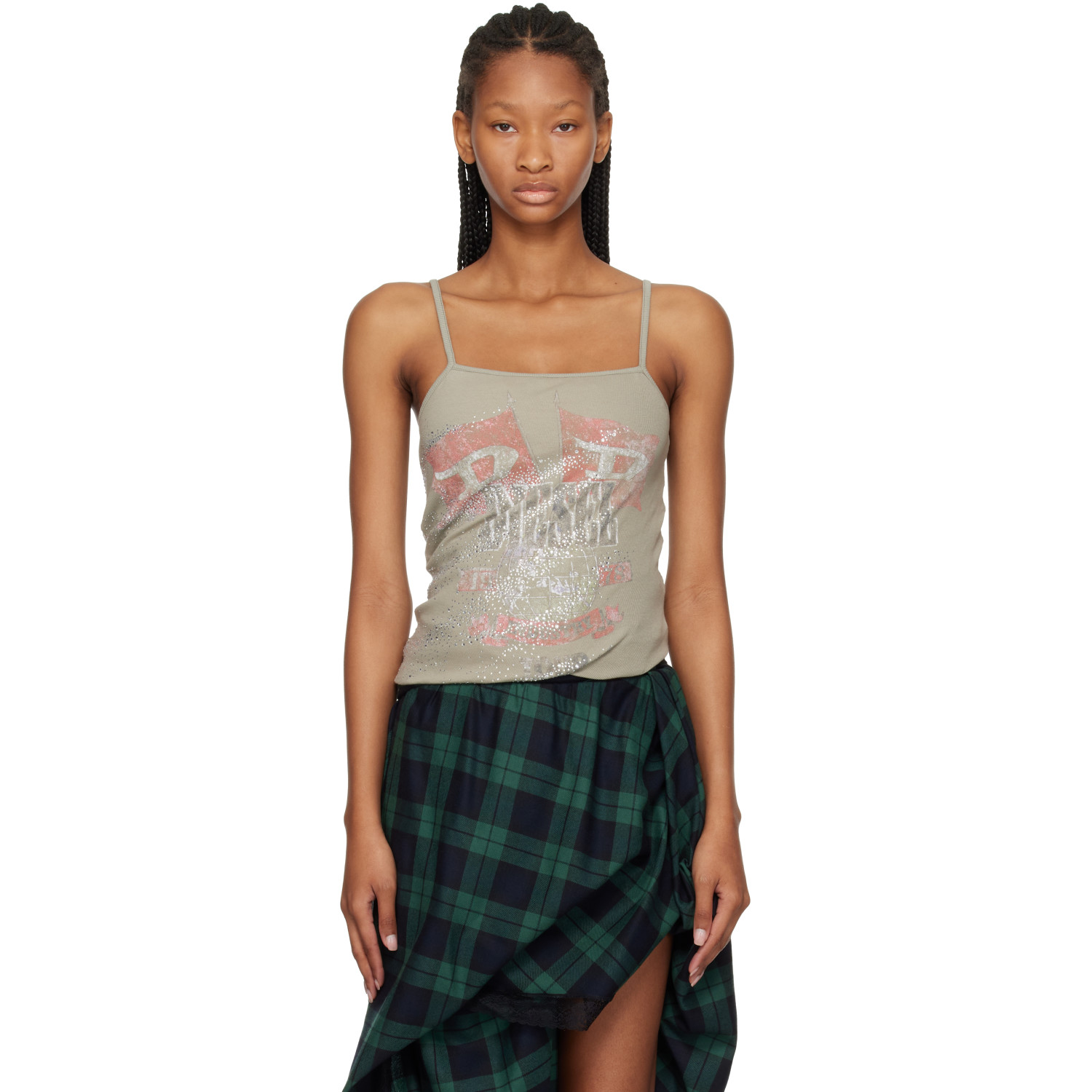 Diesel Taupe T-Recy Camisole