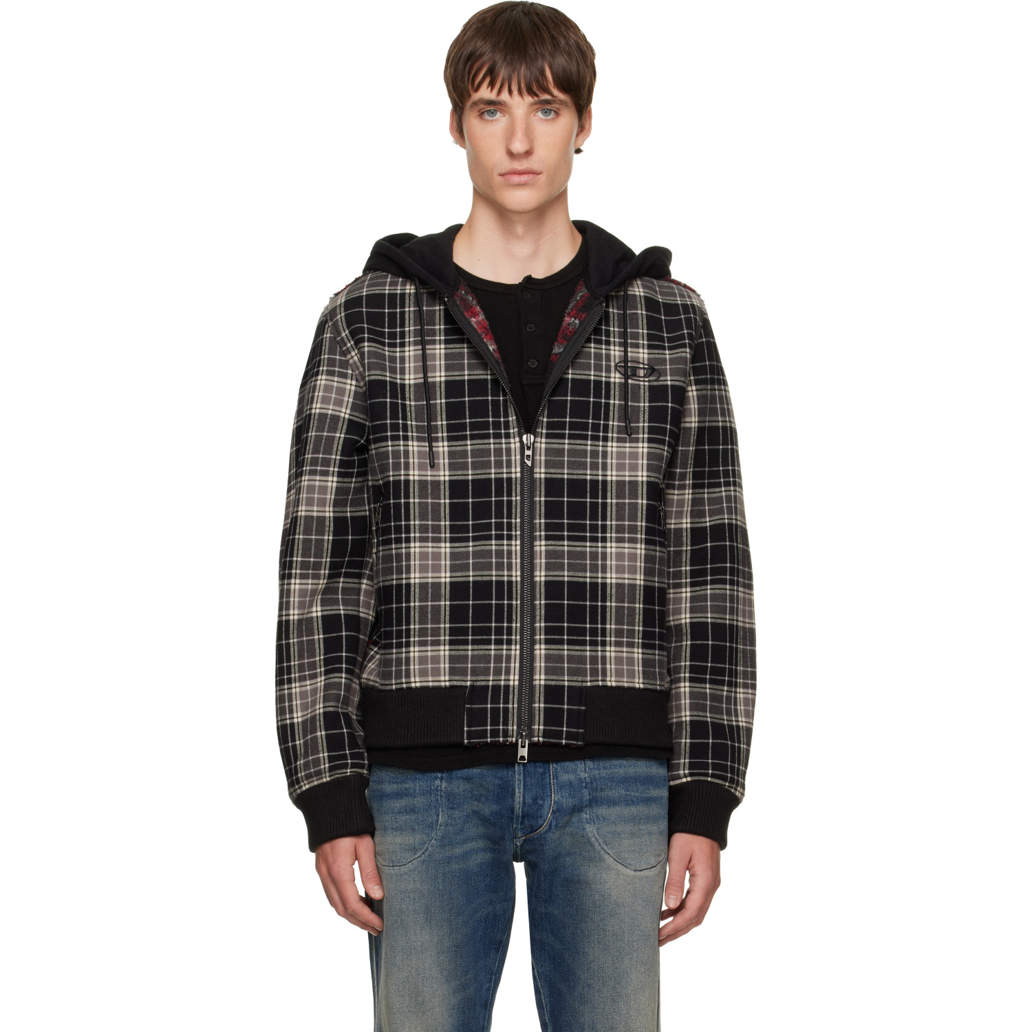 Diesel Black W-Kunst Jacket