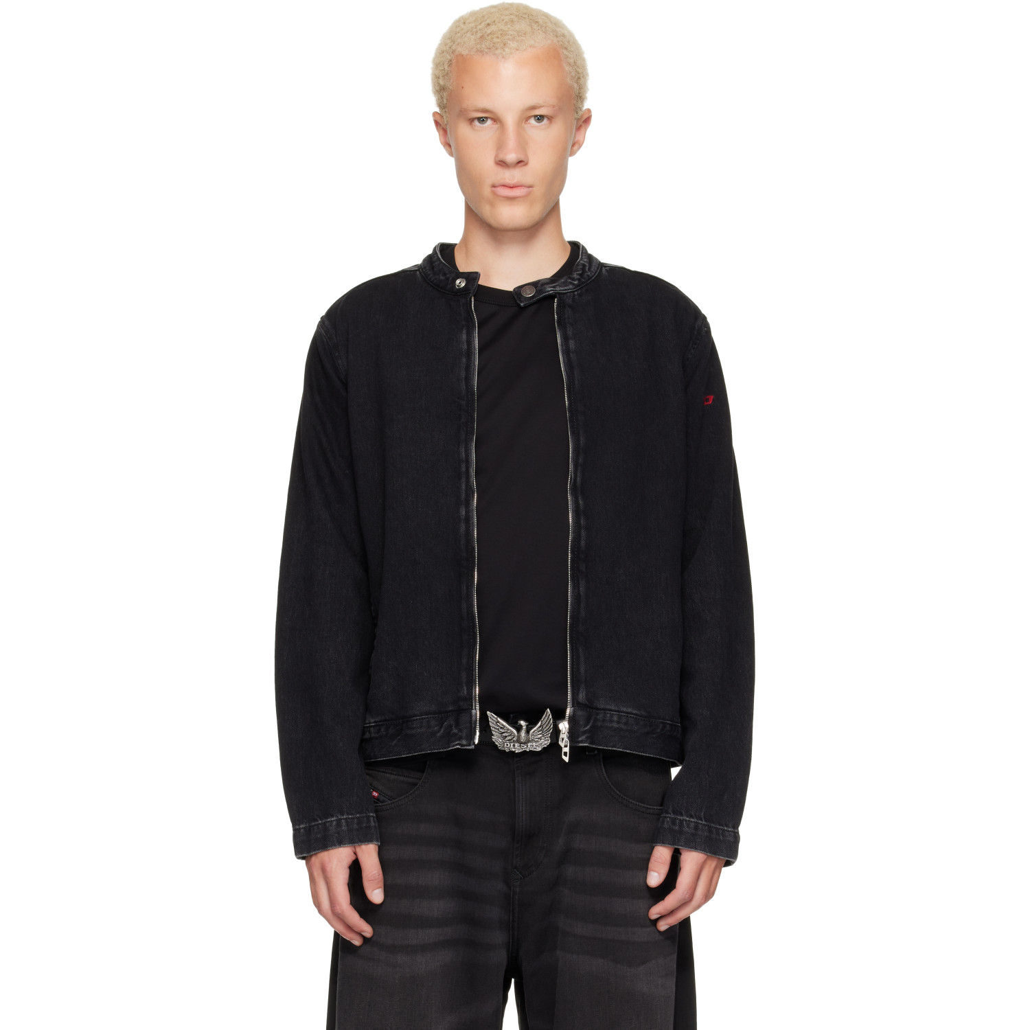 Diesel Black D-Glory Denim Jacket