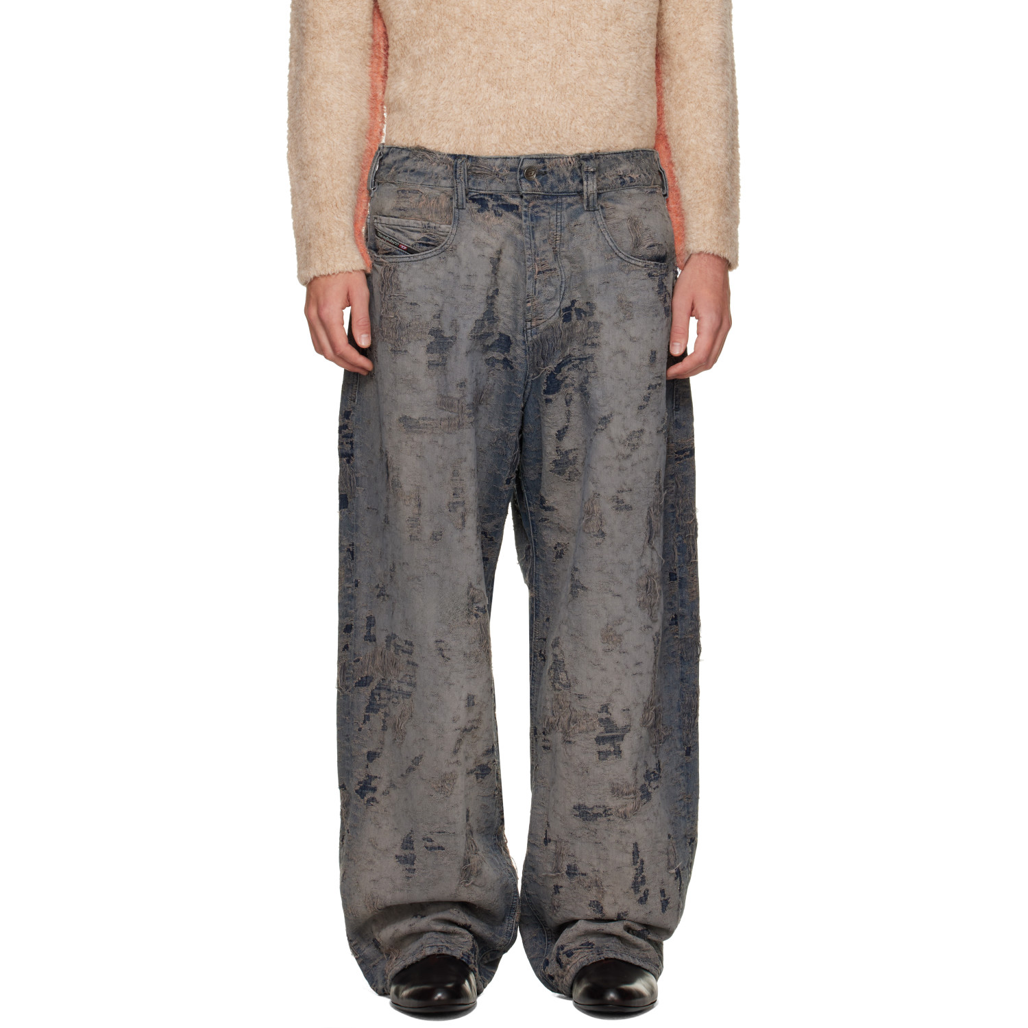 Diesel Blue Regular Waist 1997 D-Enim-M Jeans