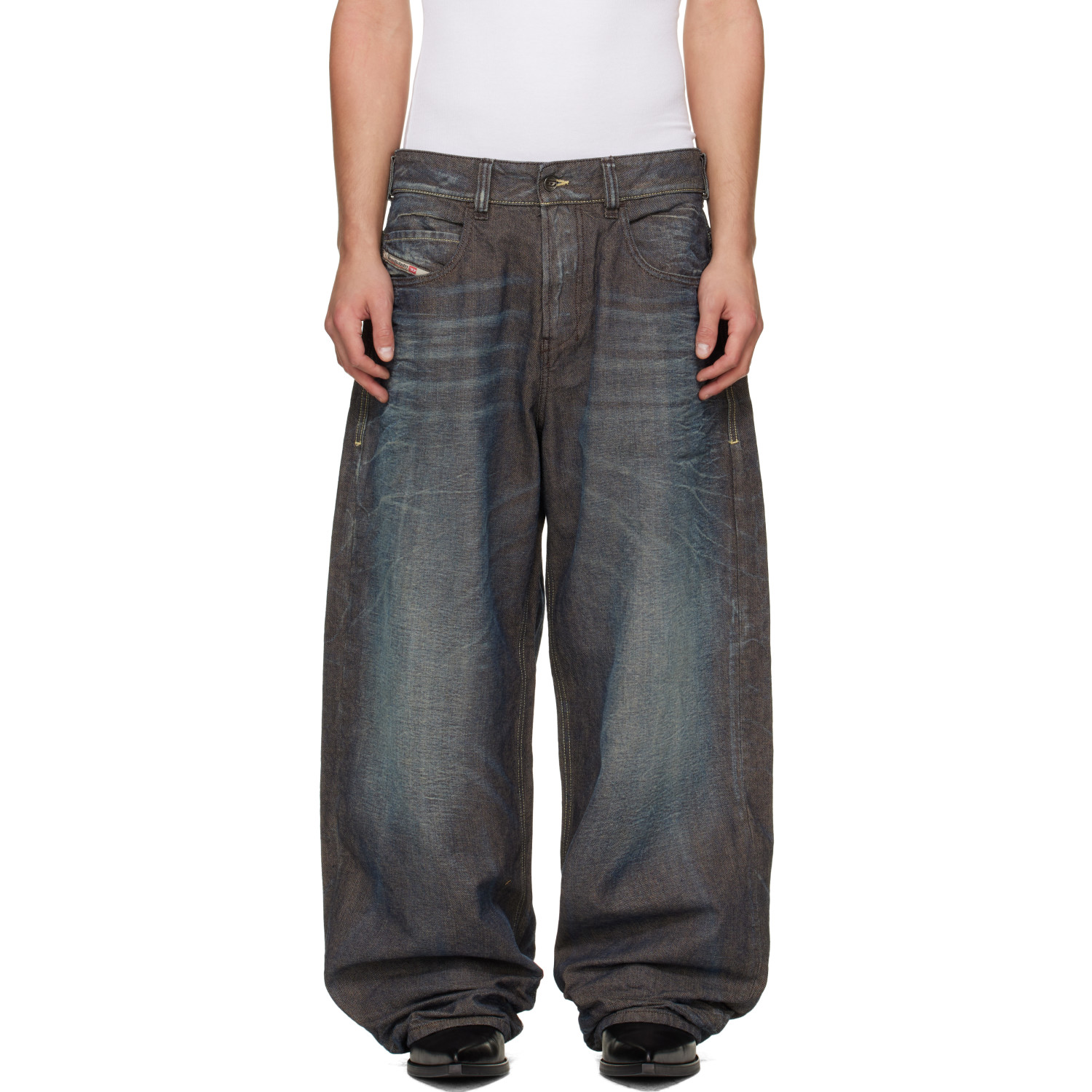 Diesel Blue & Black 1997 D-Enim-M Jeans