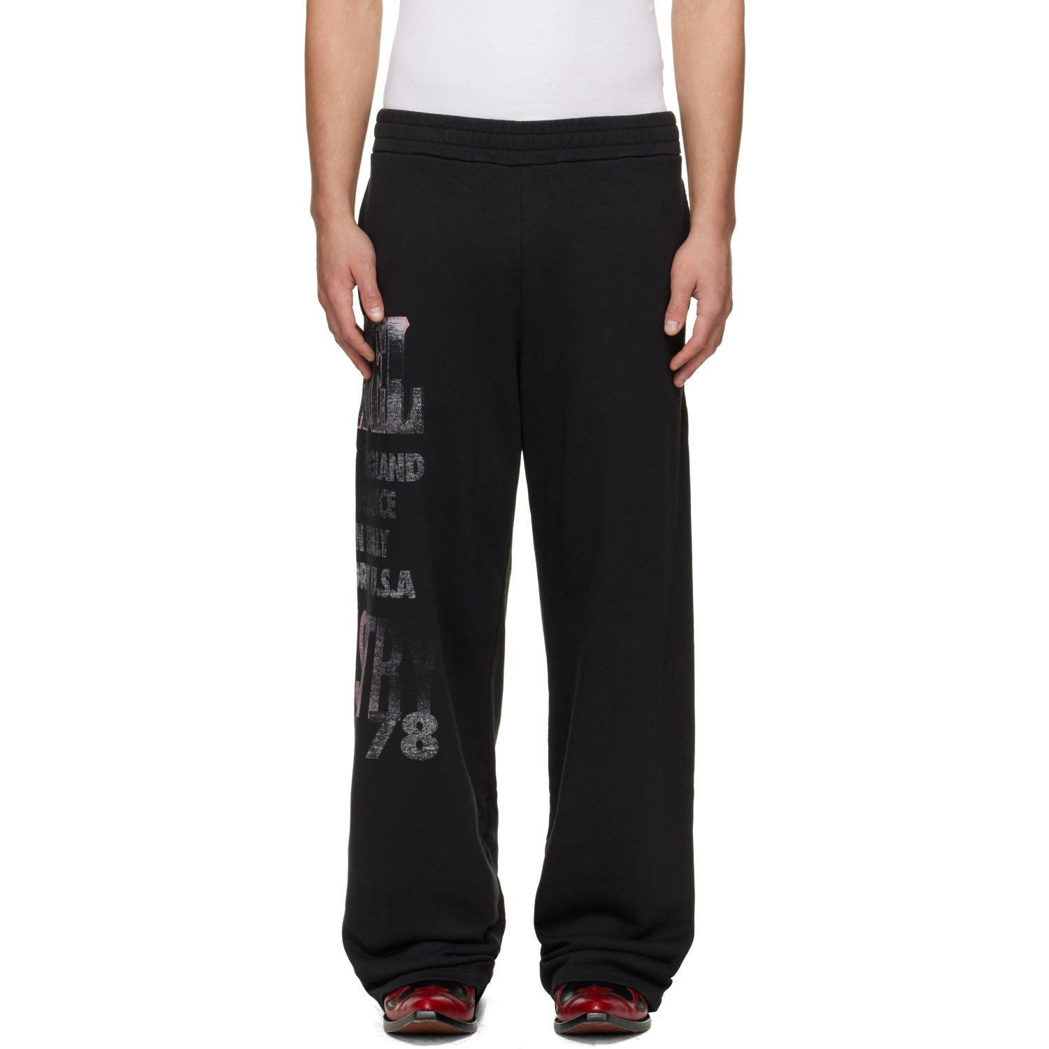 Diesel Black P-Ill Sweatpants