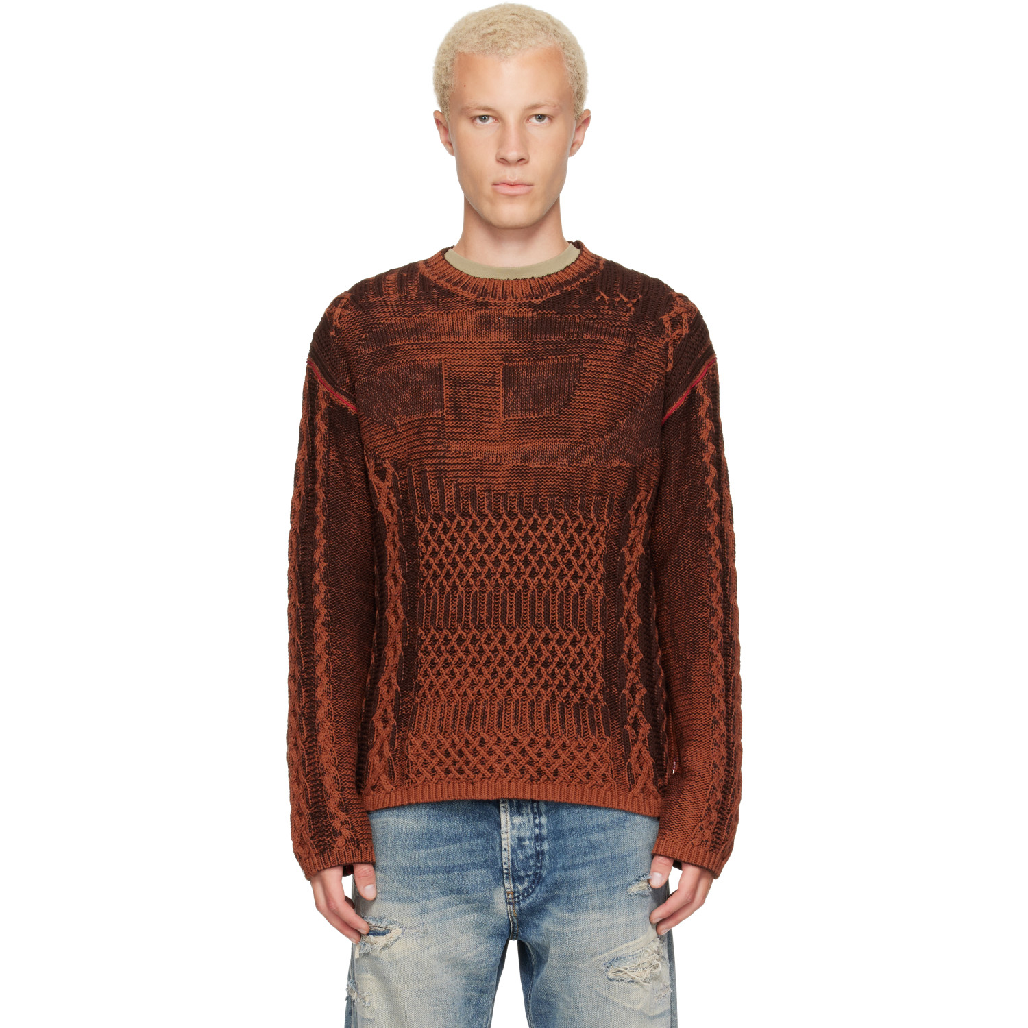 Diesel Brown K-Mione Sweater