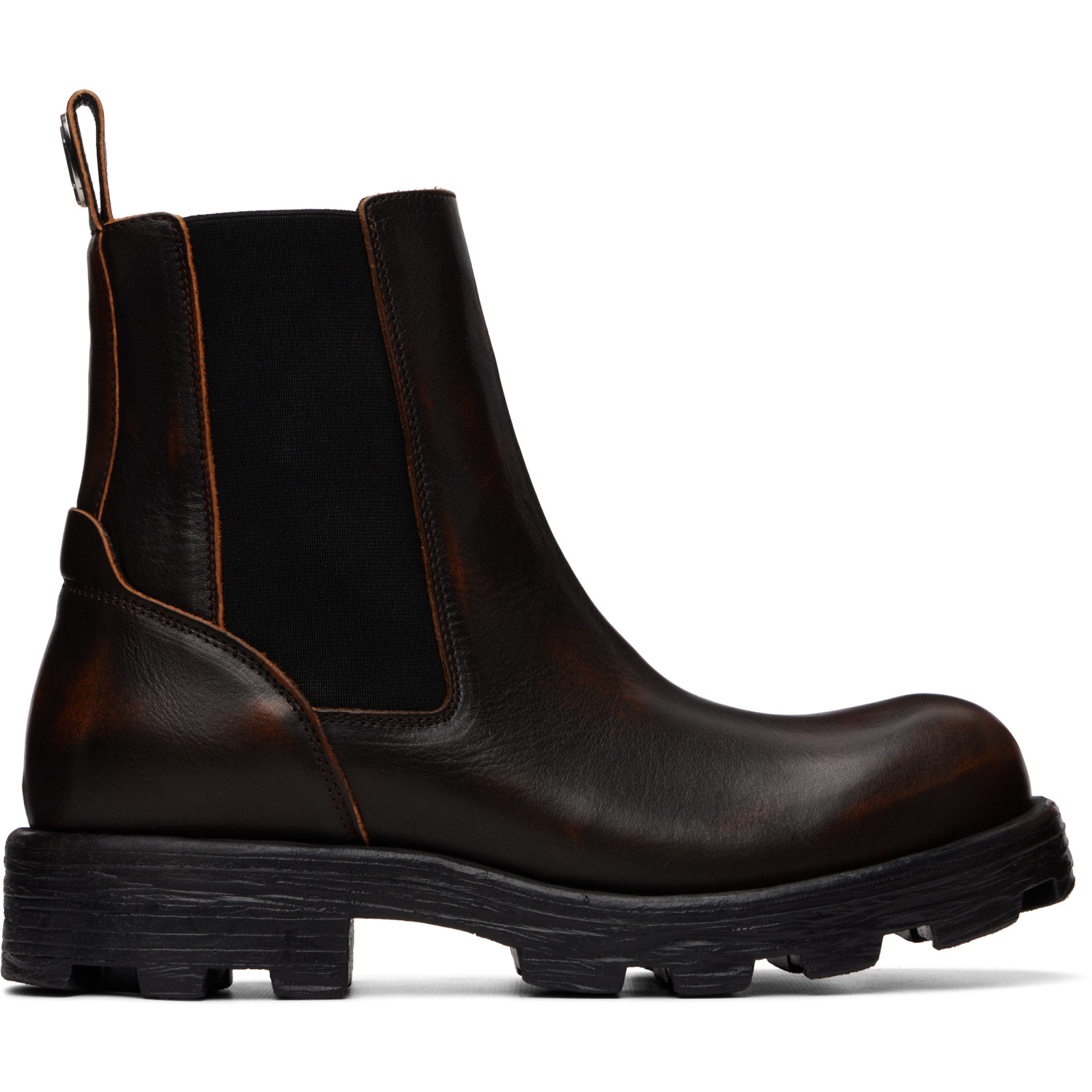 Diesel Brown D-Hammer-Chelsea Boots