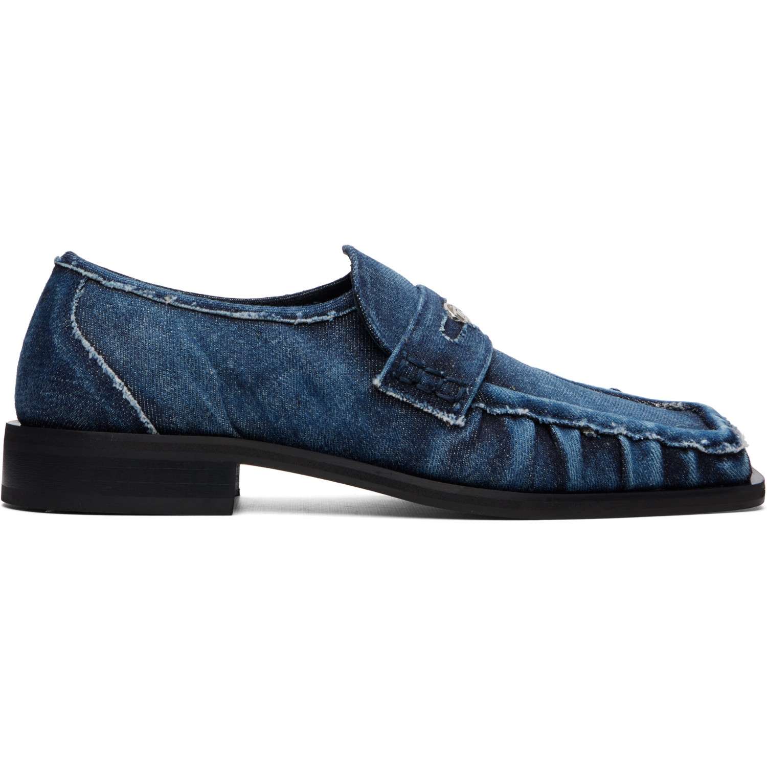 Diesel Blue D-Amber Denim Loafers