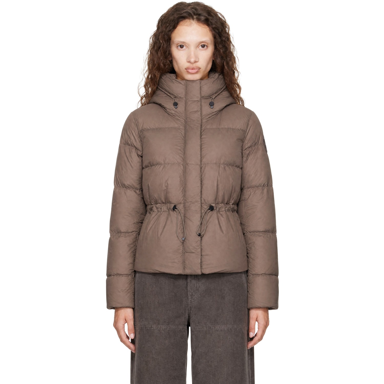 Canada Goose Taupe Montgomery Down Jacket