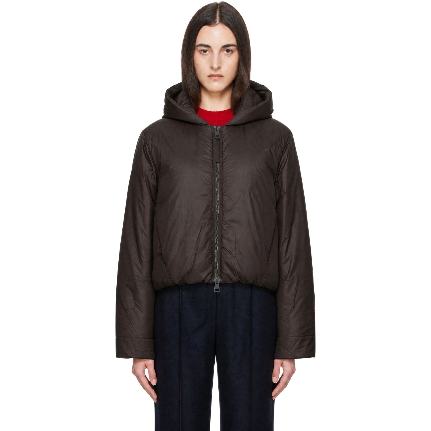 Canada Goose Brown Elba Down Jacket