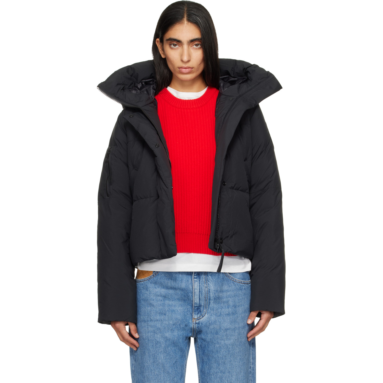 Canada Goose Black Chilliwack Puffer Down Jacket