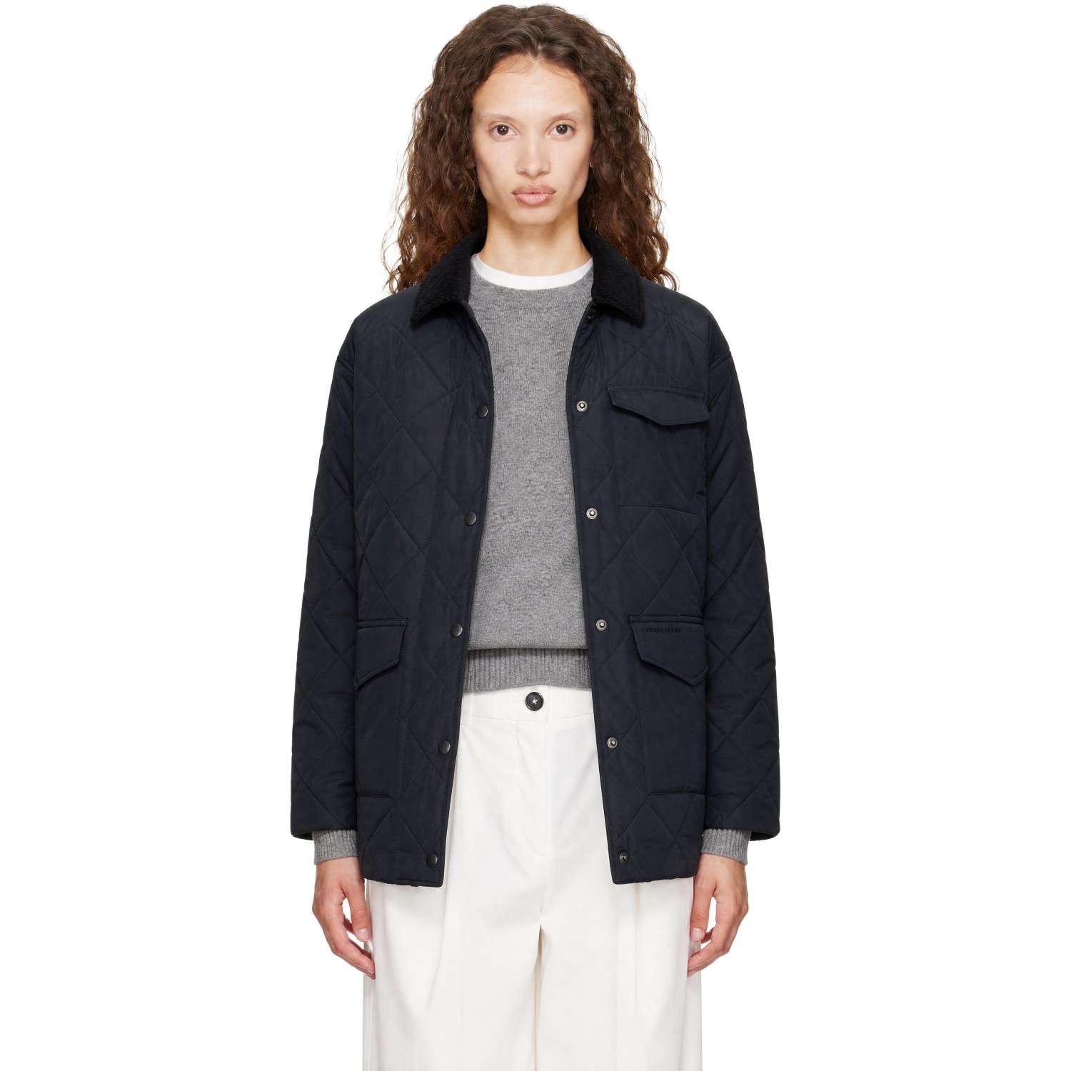 Canada Goose Black Terra Coat