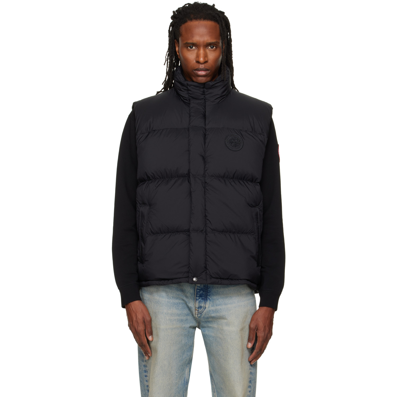 Canada Goose Black Sterling Puffer Down Vest