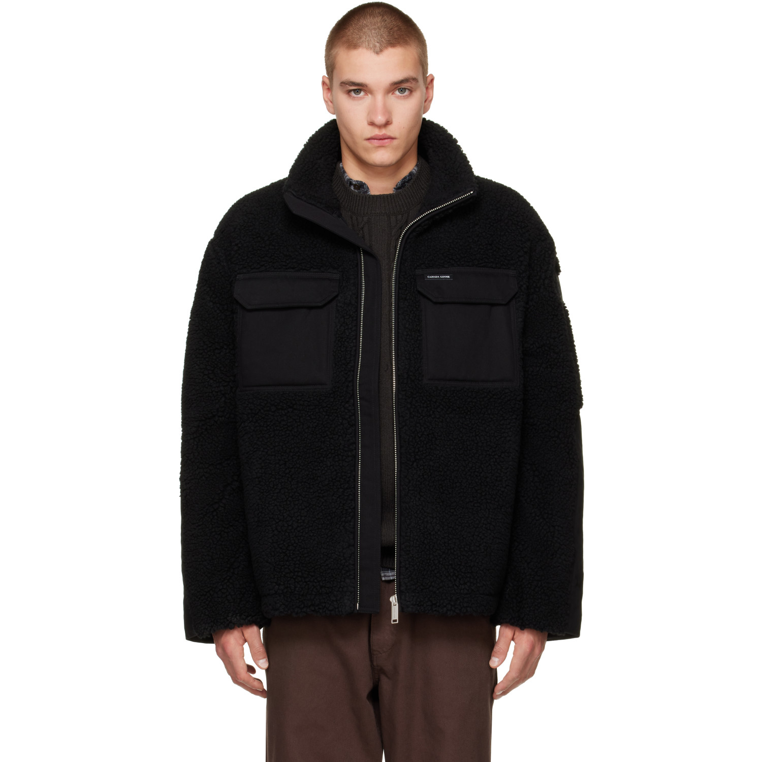 Canada Goose Black Harrier Fleece Jacket