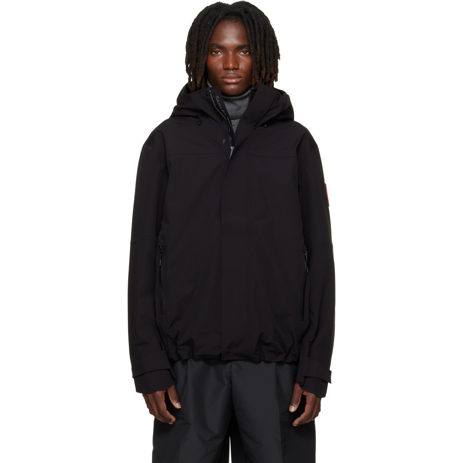 Canada Goose Black Rupert Rain Jacket