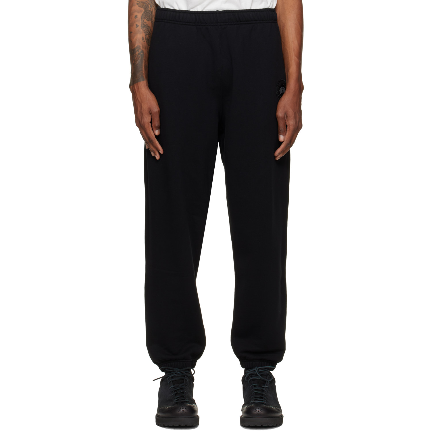 Canada Goose Black Rove Sweatpants