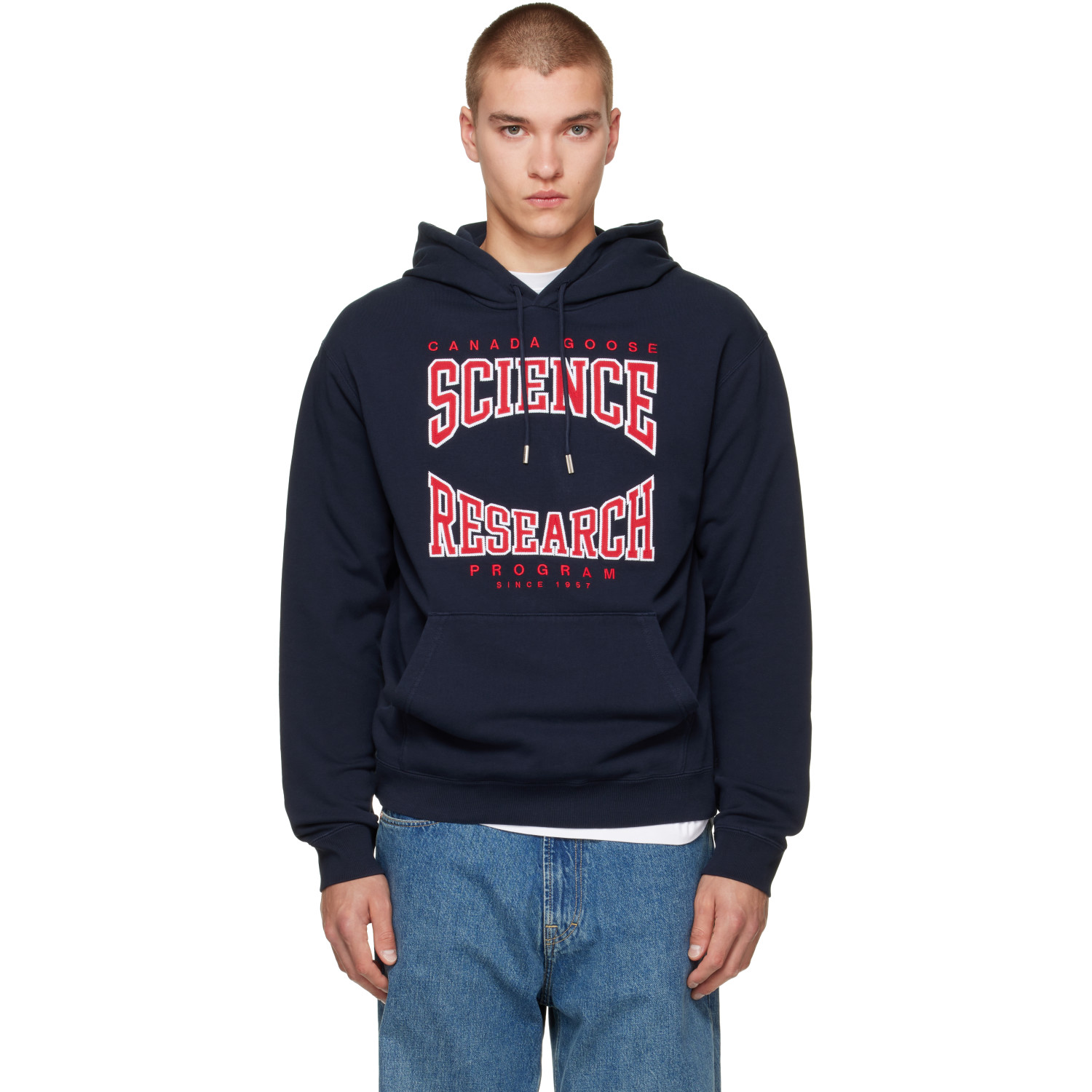Canada Goose Navy Loon Science Research Hoodie