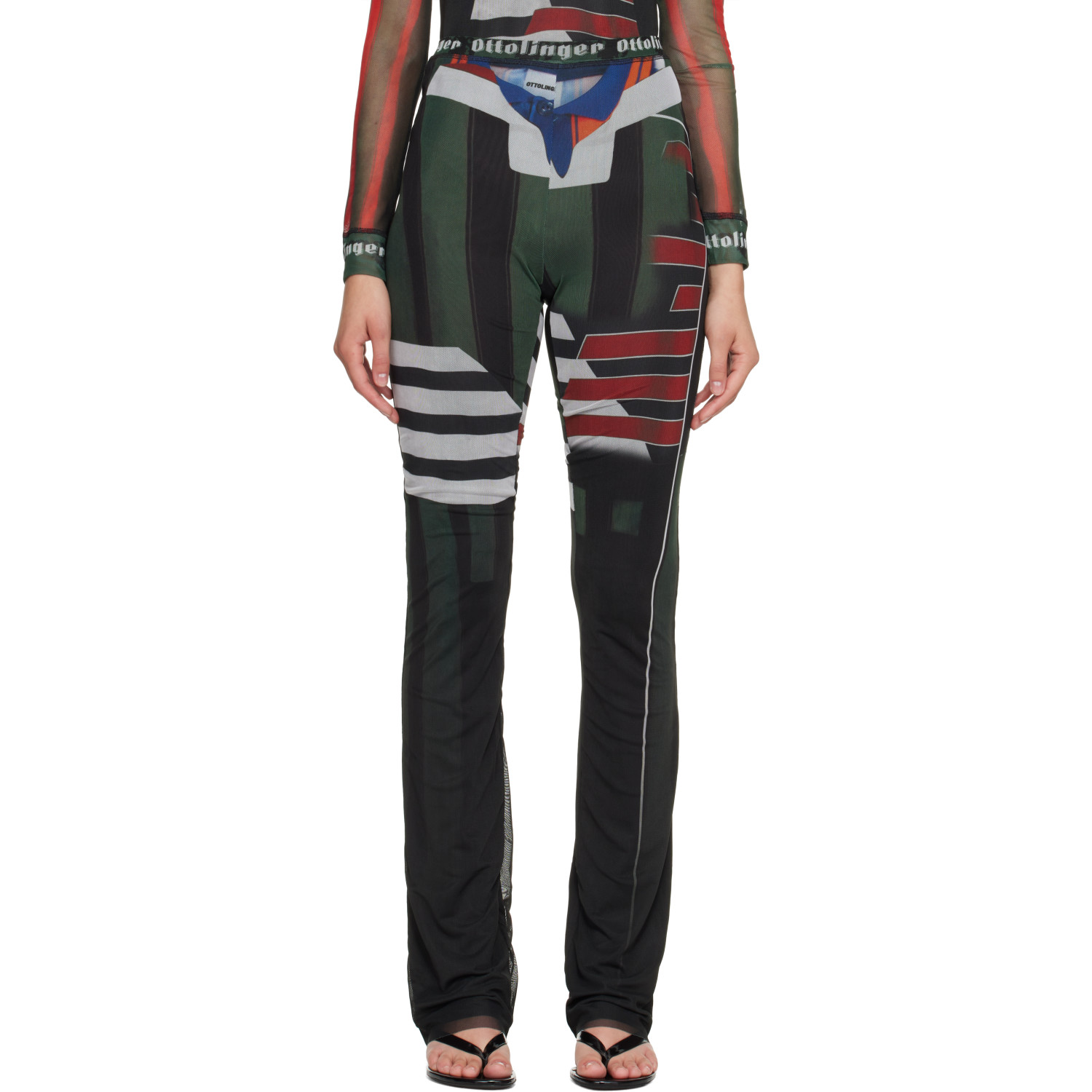 Ottolinger Multicolor Mesh Lounge Pants