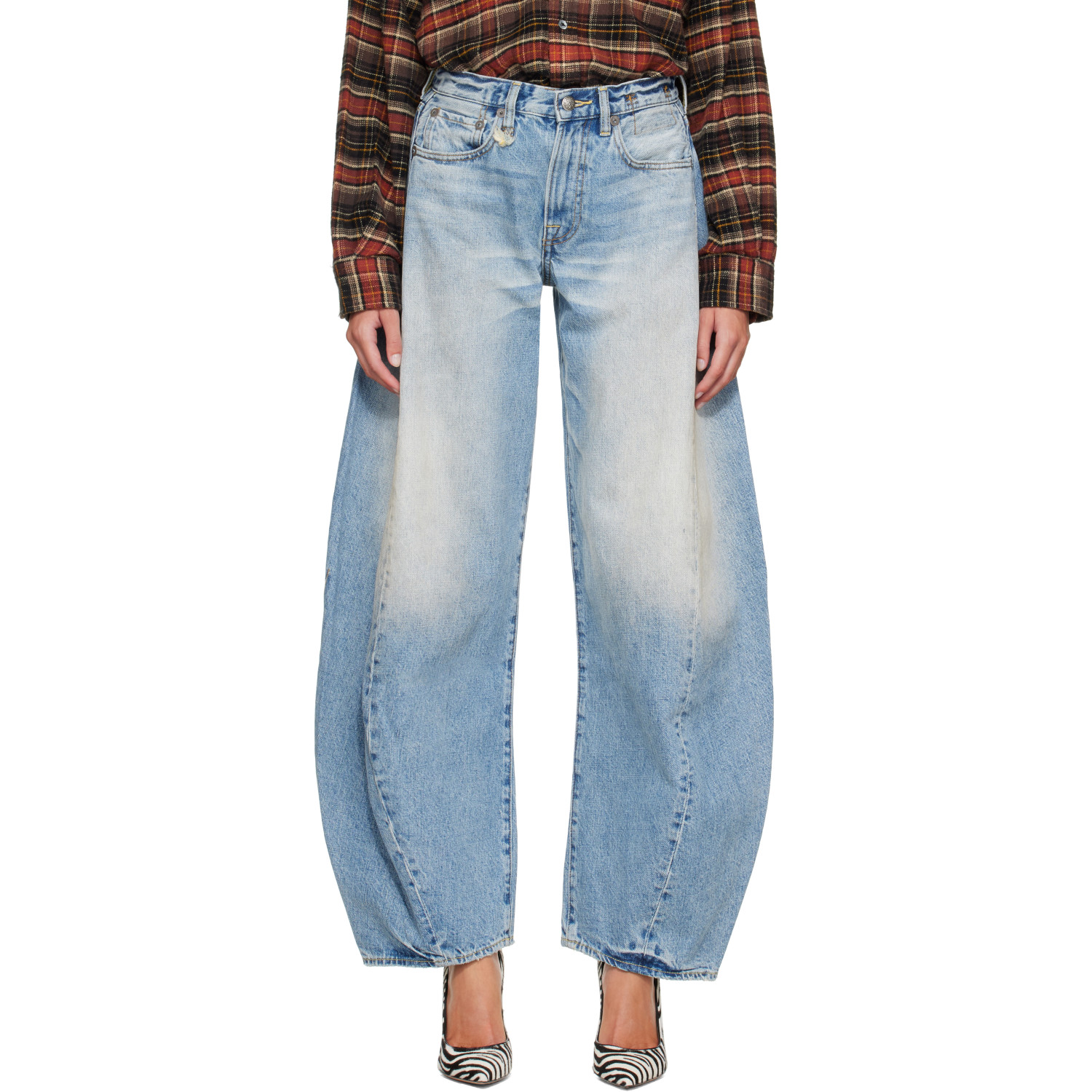 R13 Blue Janine Jeans