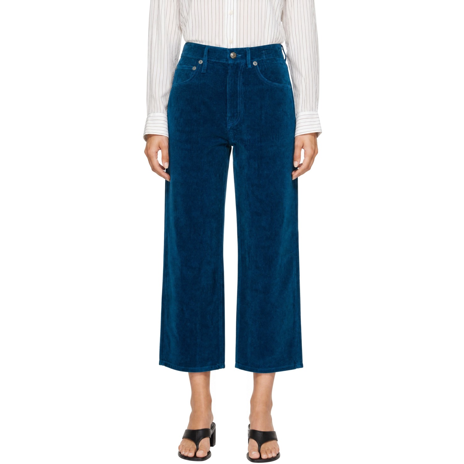 R13 Blue Velvet X-Boyfriend Trousers
