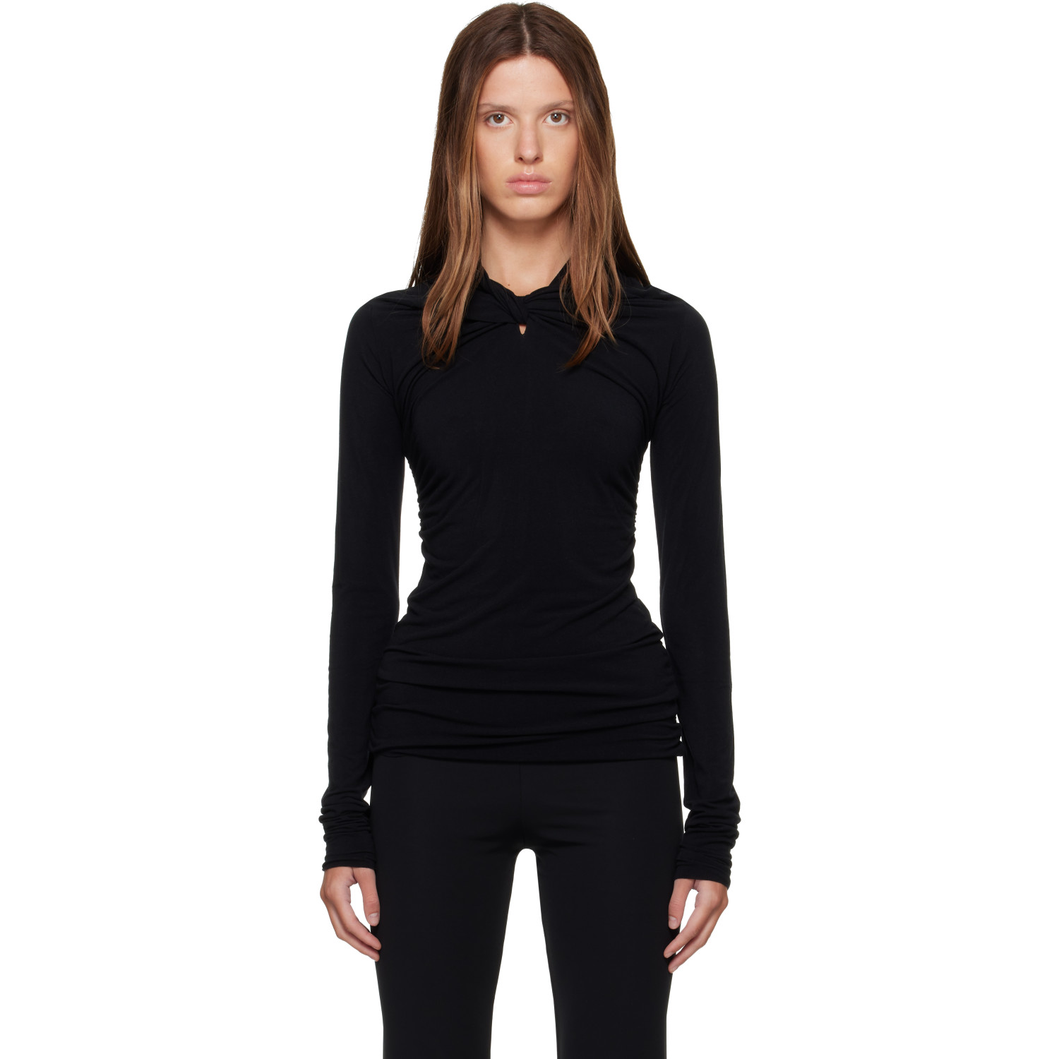 Rick Owens Lilies Black Tower Kairo LS T-shirt