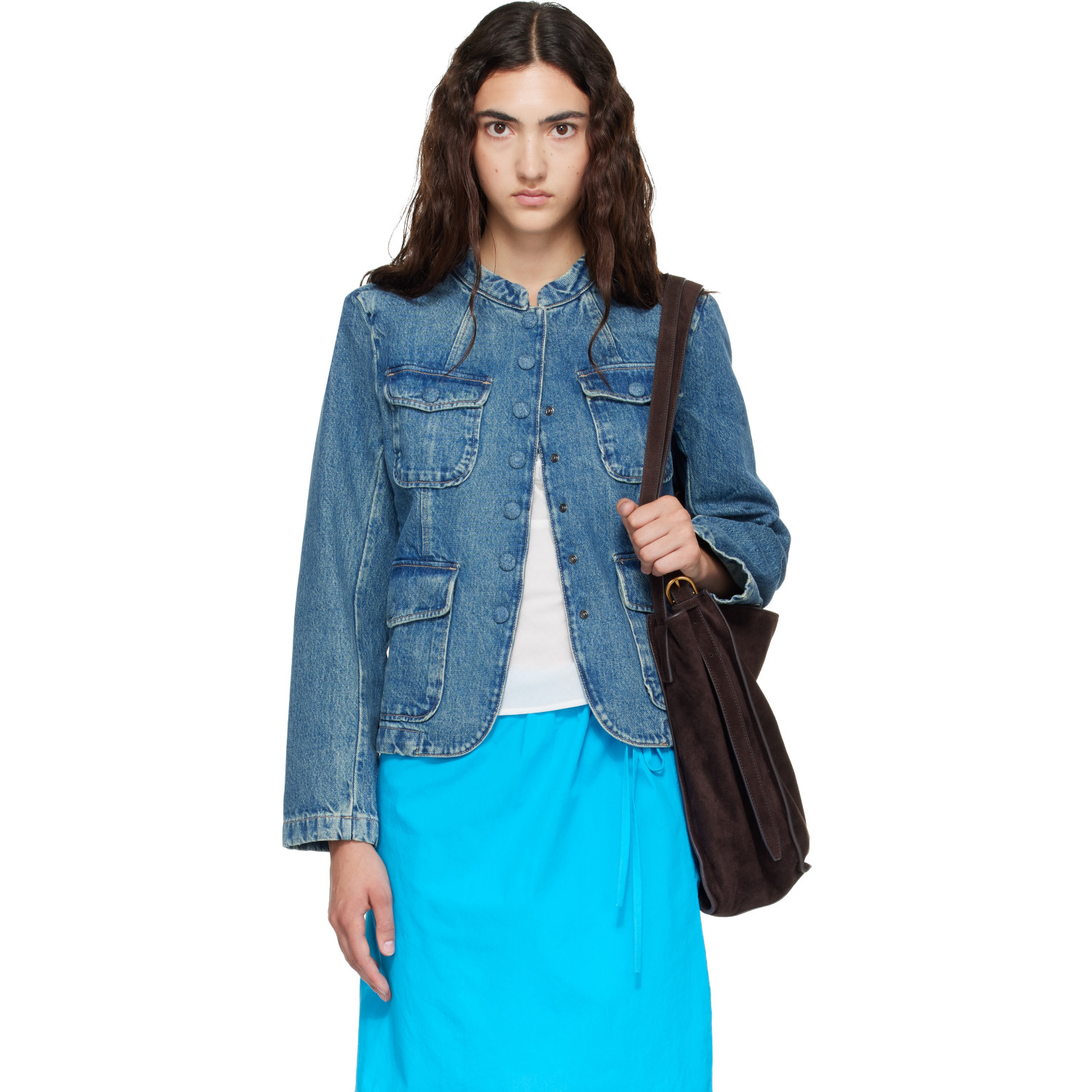rag & bone Blue Mercer Denim Jacket