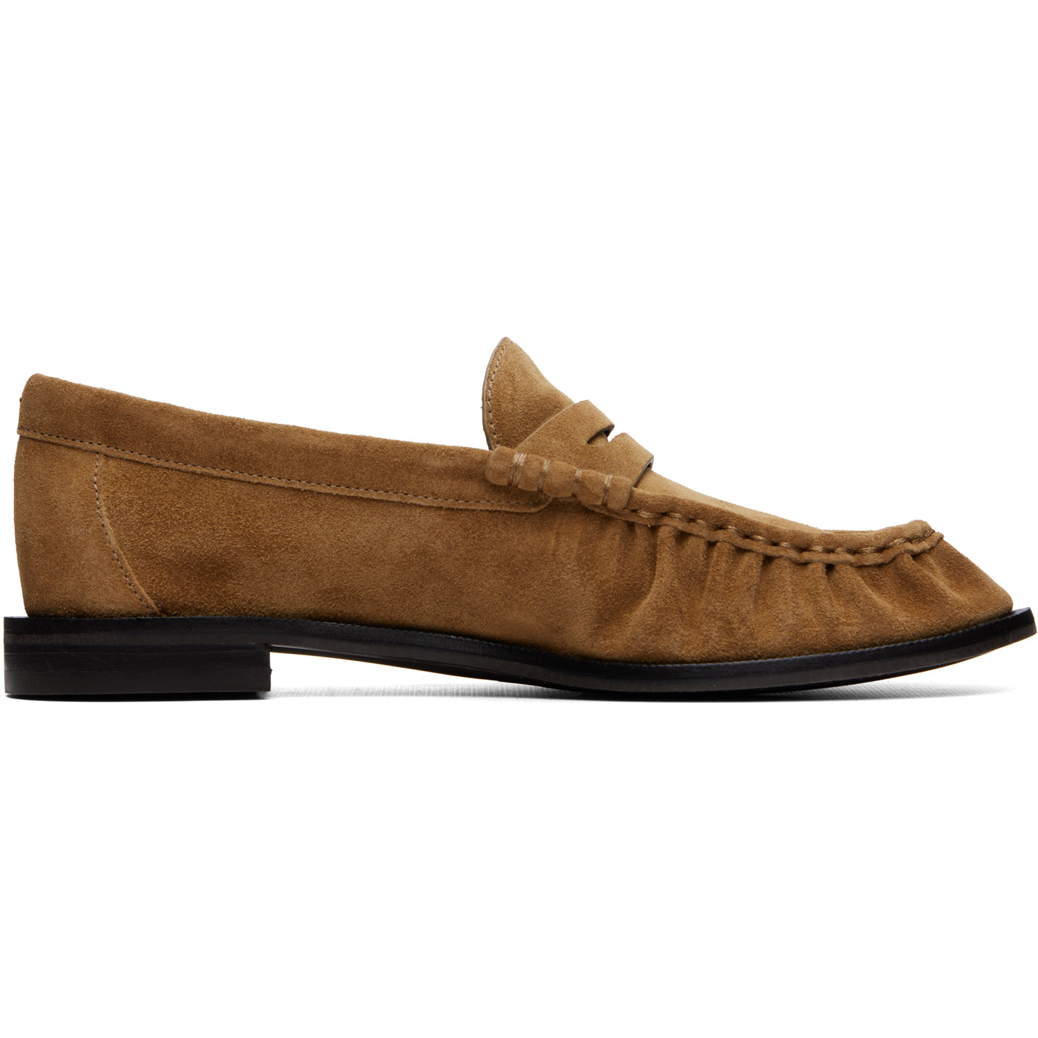 rag & bone Tan Lexi Suede Loafers