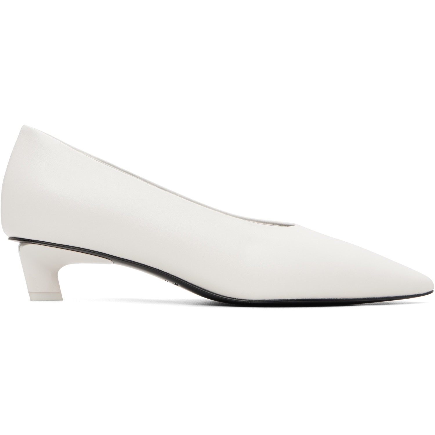rag & bone White Paloma Leather Heels