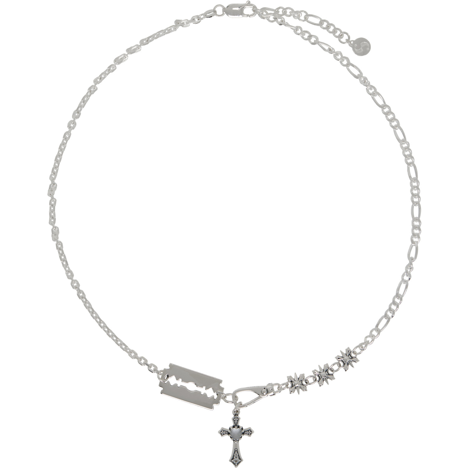 Stolen Girlfriends Club Razor Cross Necklace