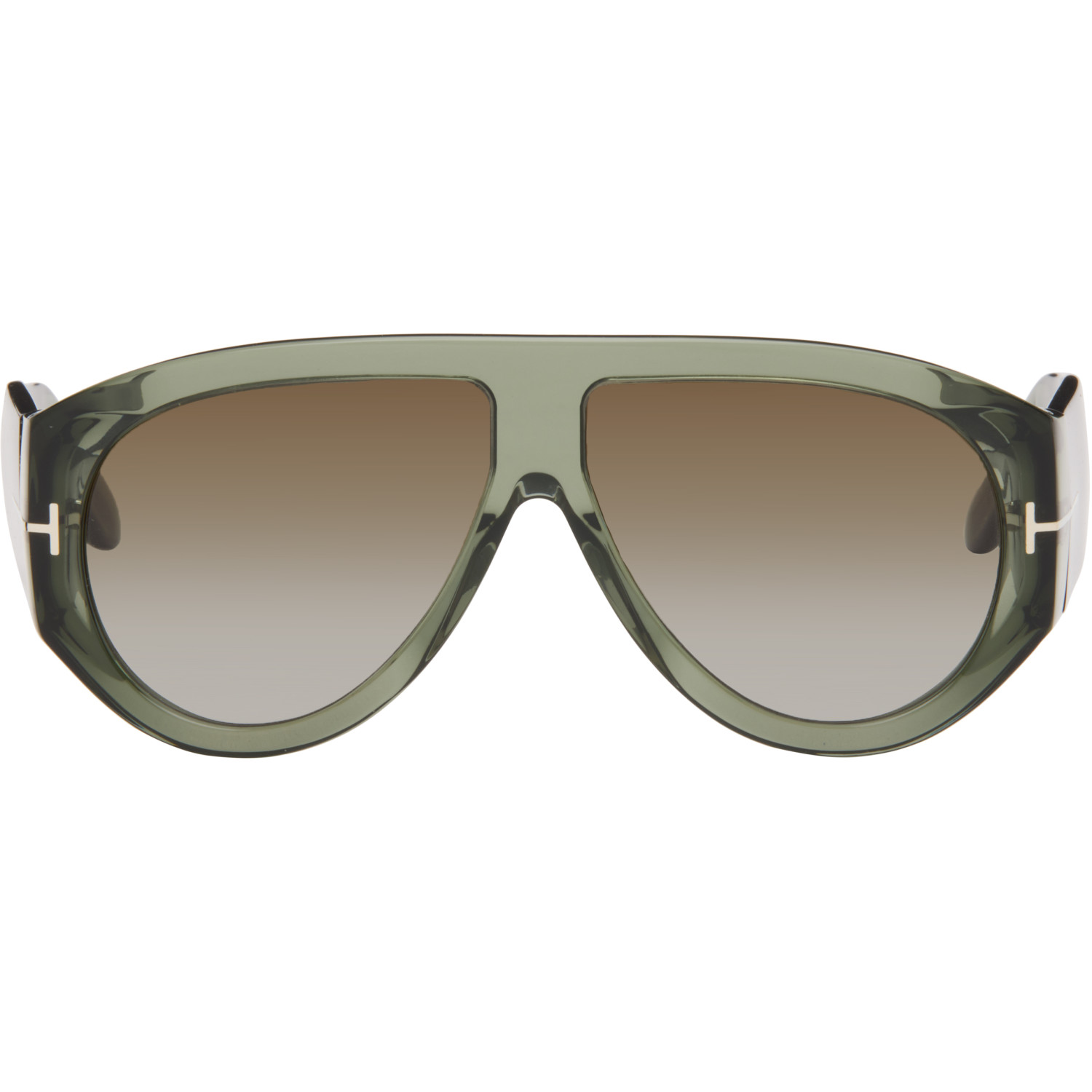 TOM FORD Green Bronson Sunglasses