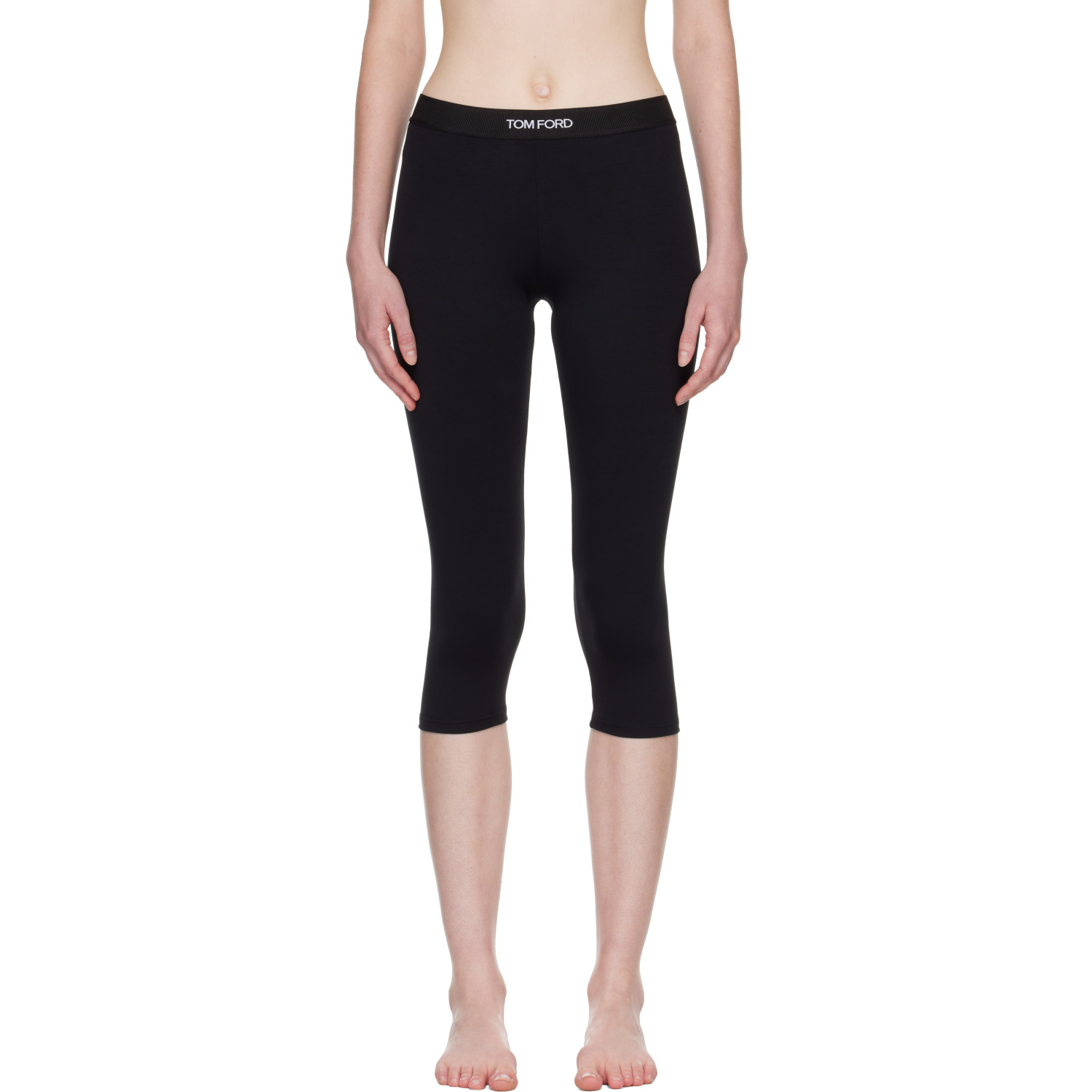 TOM FORD Black Modal Yoga Leggings