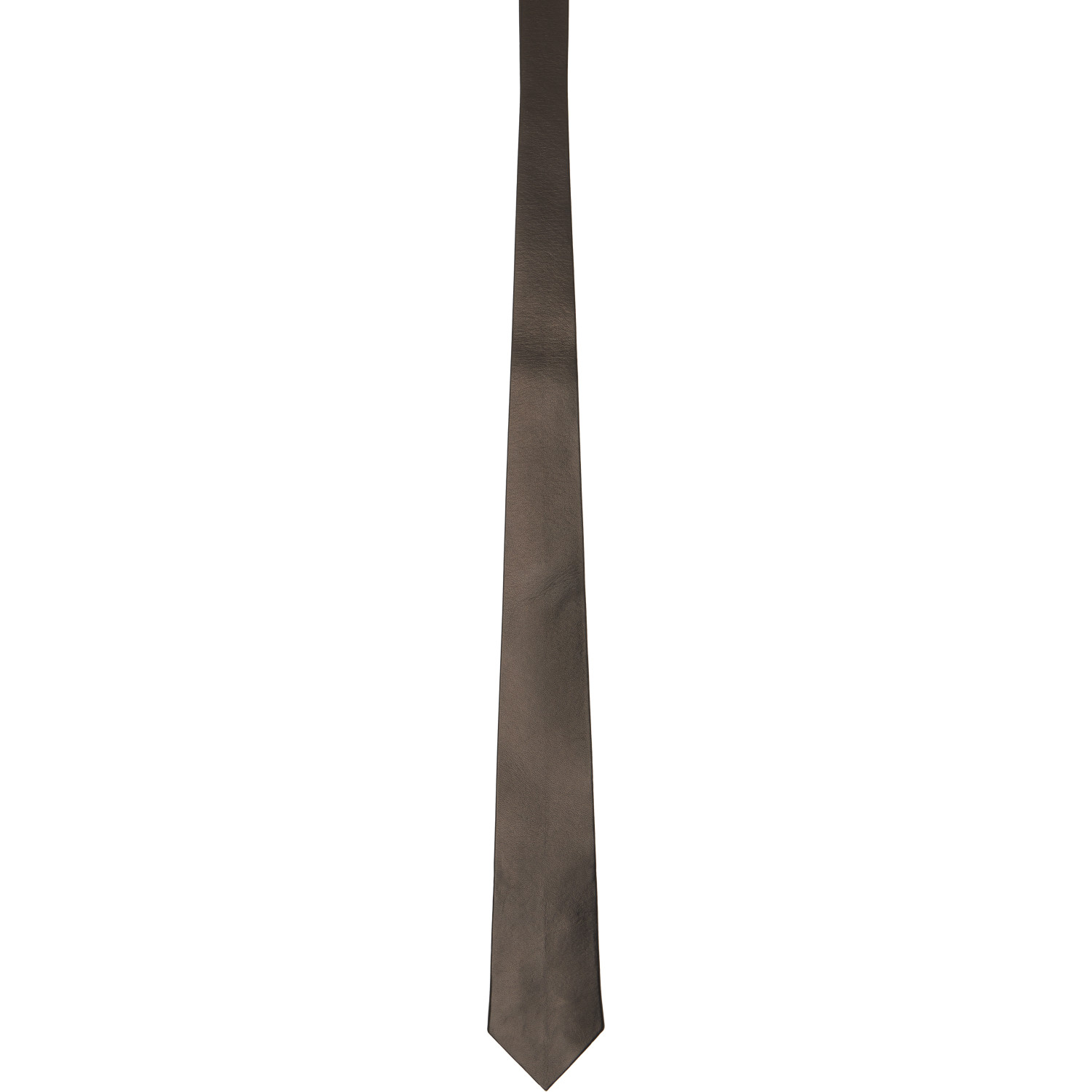 TOM FORD Black Soft Nappa Plonge Tie