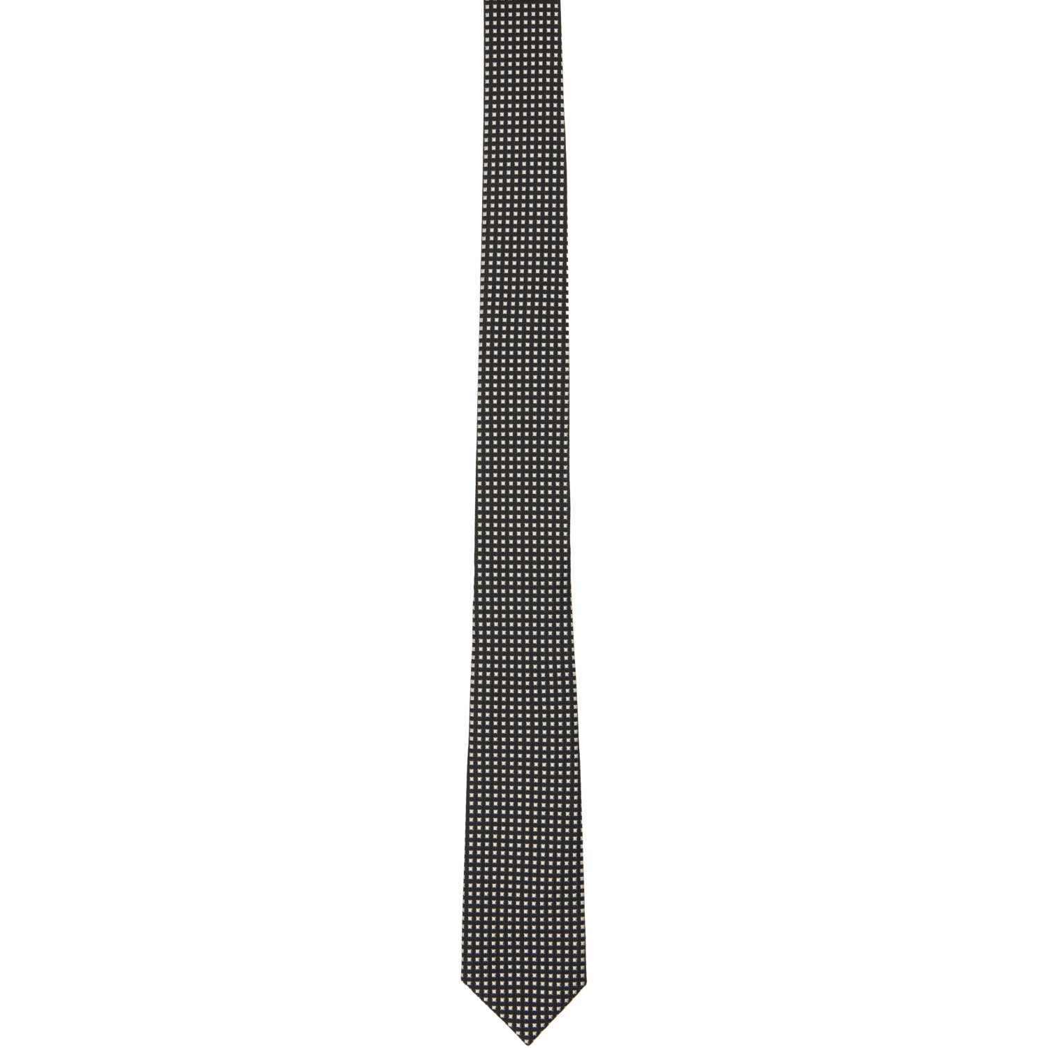 Tom Ford Black Silk Jacquard Tie